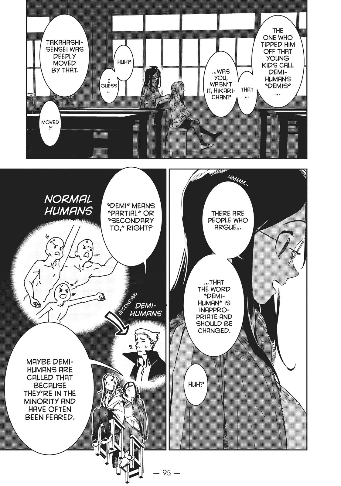Ajin-chan wa Kataritai Chapter 62 page 9 - Chapter 62