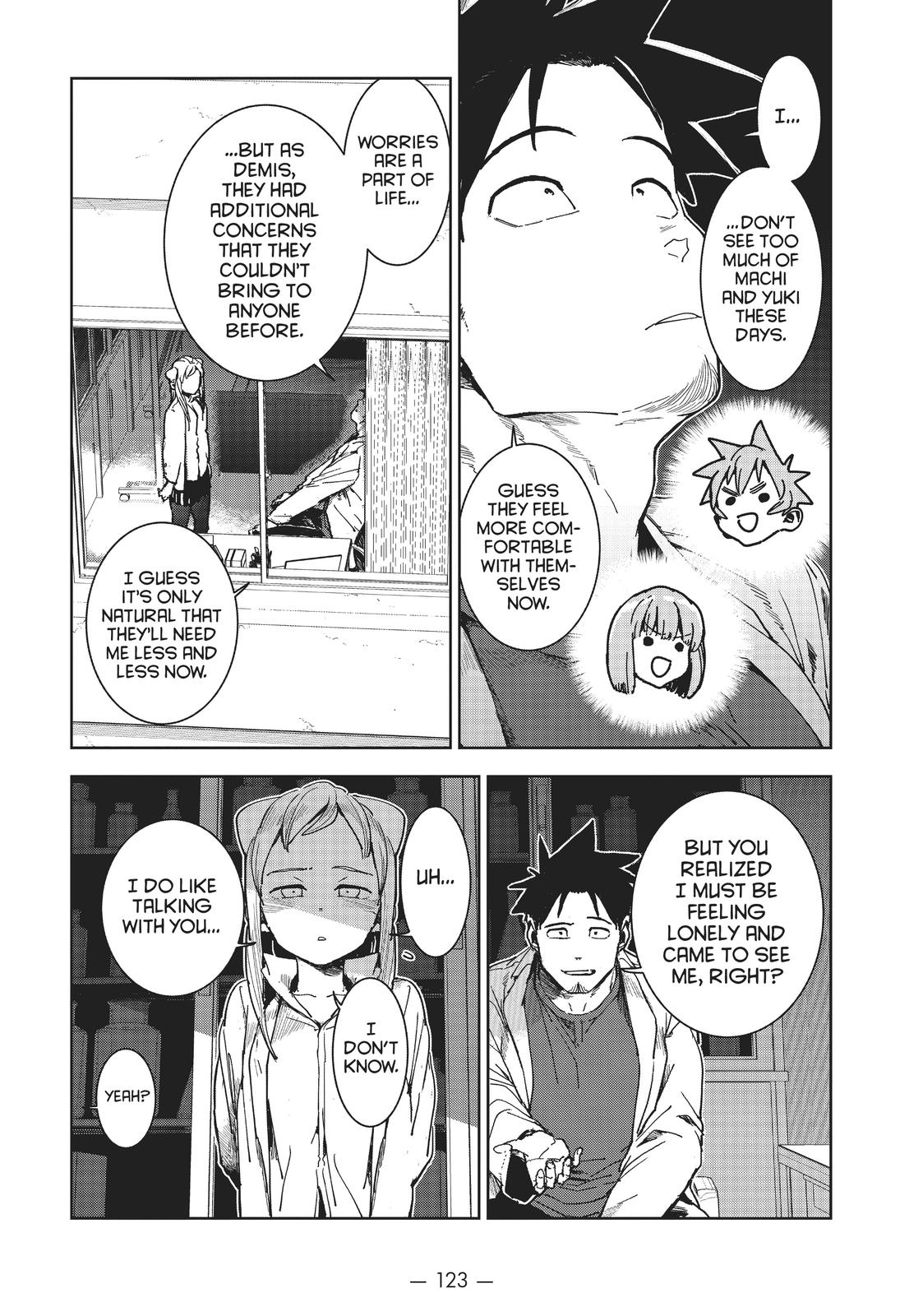 Ajin-chan wa Kataritai Chapter 63 page 11 - Chapter 63