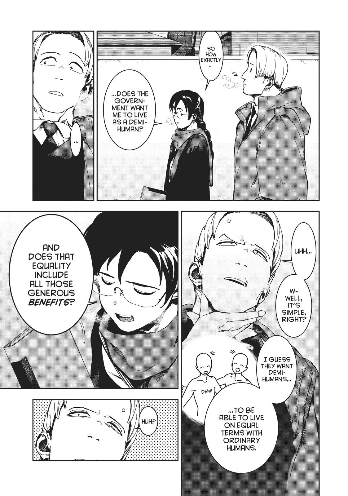 Ajin-chan wa Kataritai Chapter 67 page 7 - Chapter 67