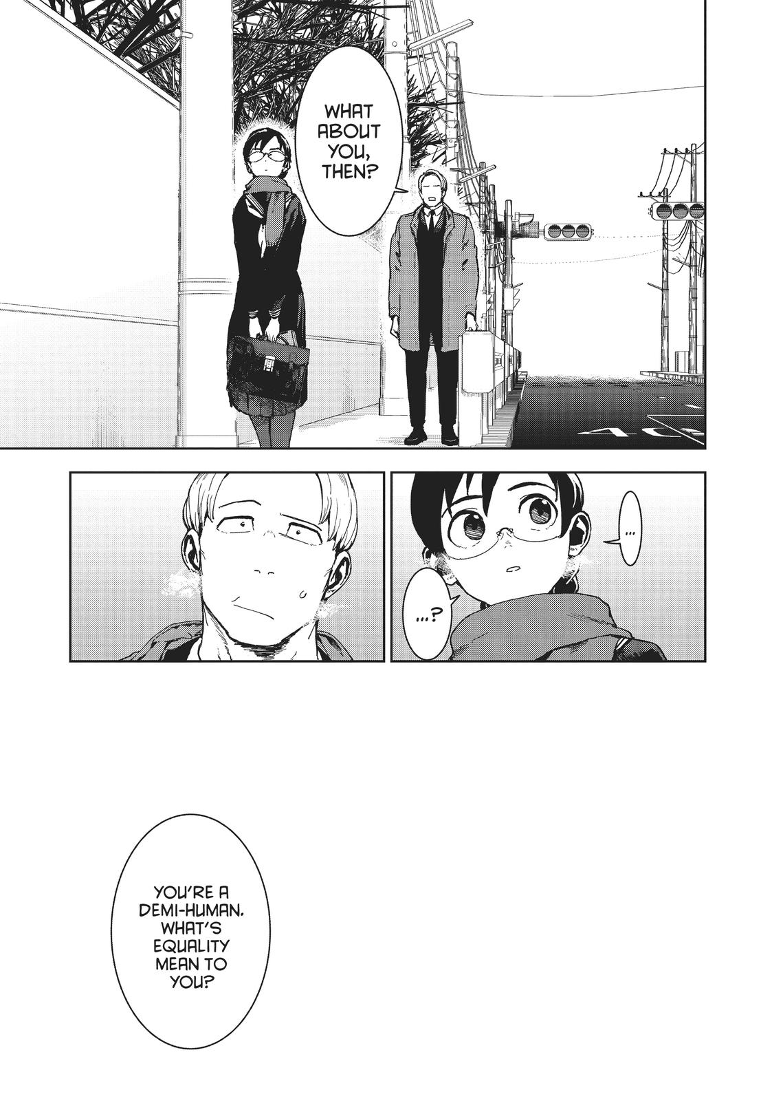 Ajin-chan wa Kataritai Chapter 67 page 9 - Chapter 67