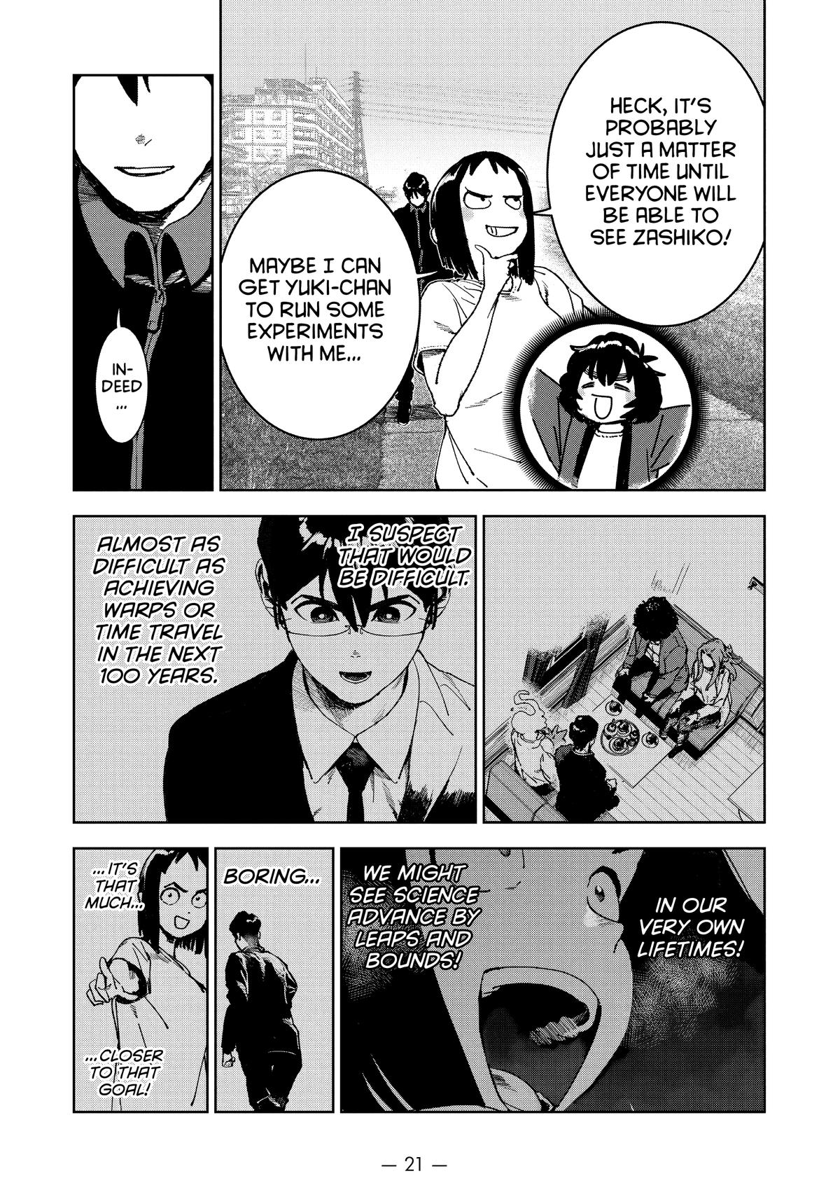 Ajin-chan wa Kataritai Chapter 69 page 21 - Chapter 69