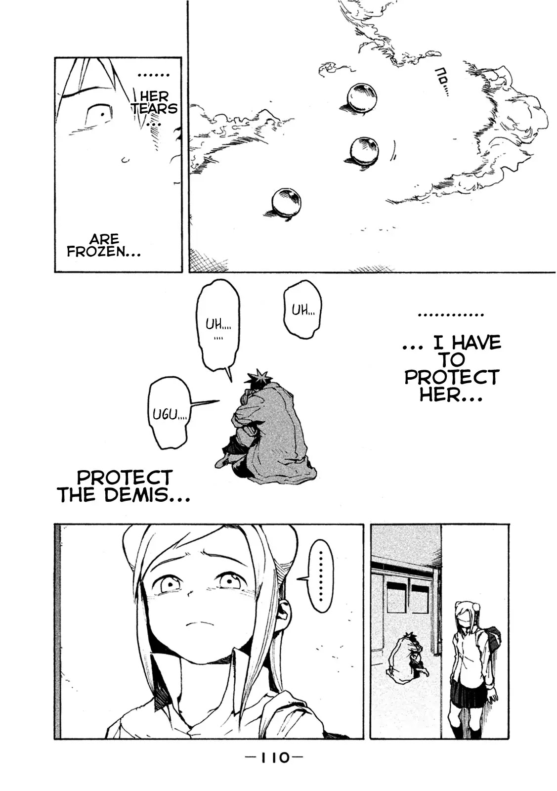 Ajin-chan wa Kataritai Chapter 7 page 13 - Chapter 7: Takahashi Tetsuo Wants to Protect