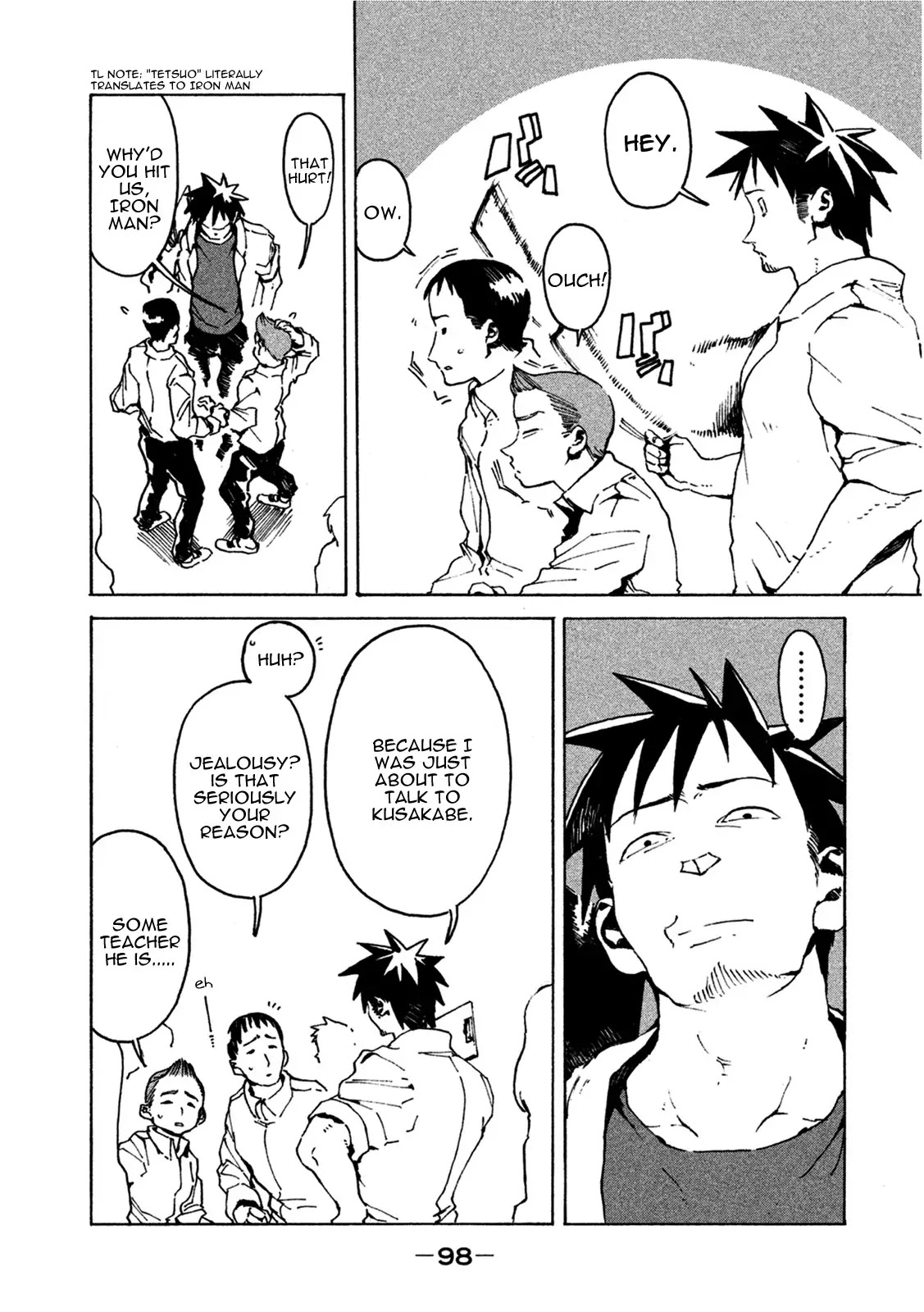 Ajin-chan wa Kataritai Chapter 7 page 2 - Chapter 7: Takahashi Tetsuo Wants to Protect