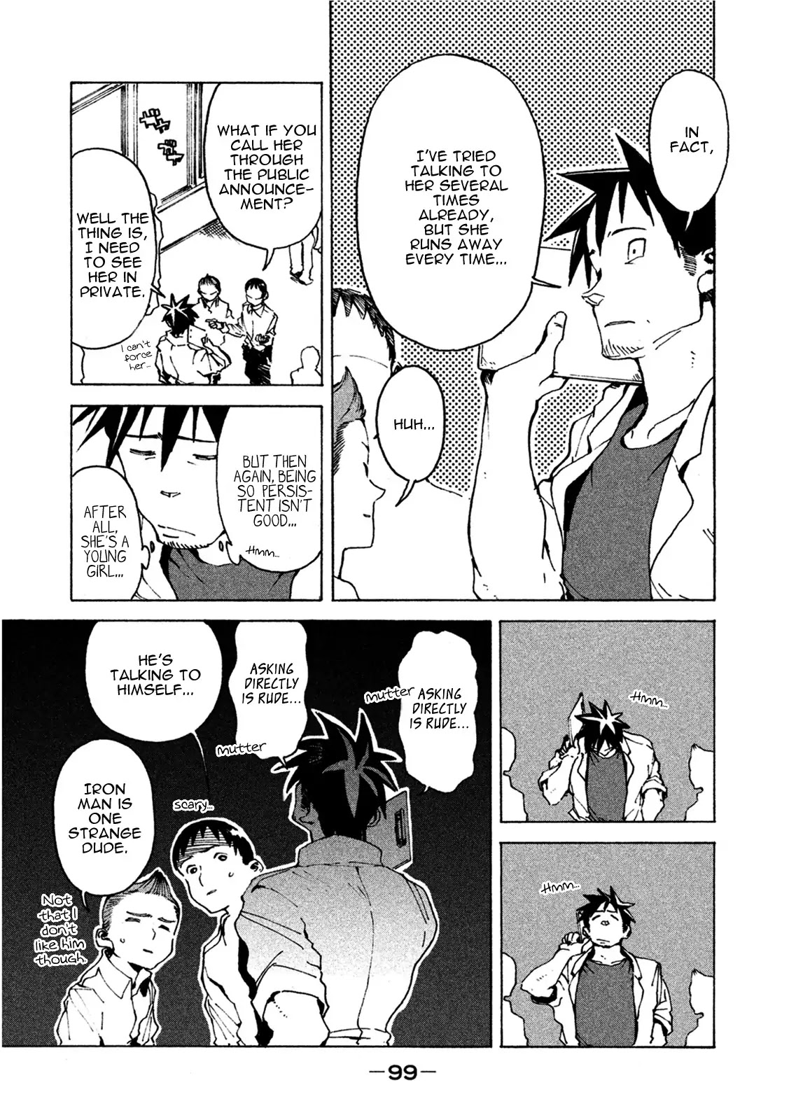 Ajin-chan wa Kataritai Chapter 7 page 3 - Chapter 7: Takahashi Tetsuo Wants to Protect