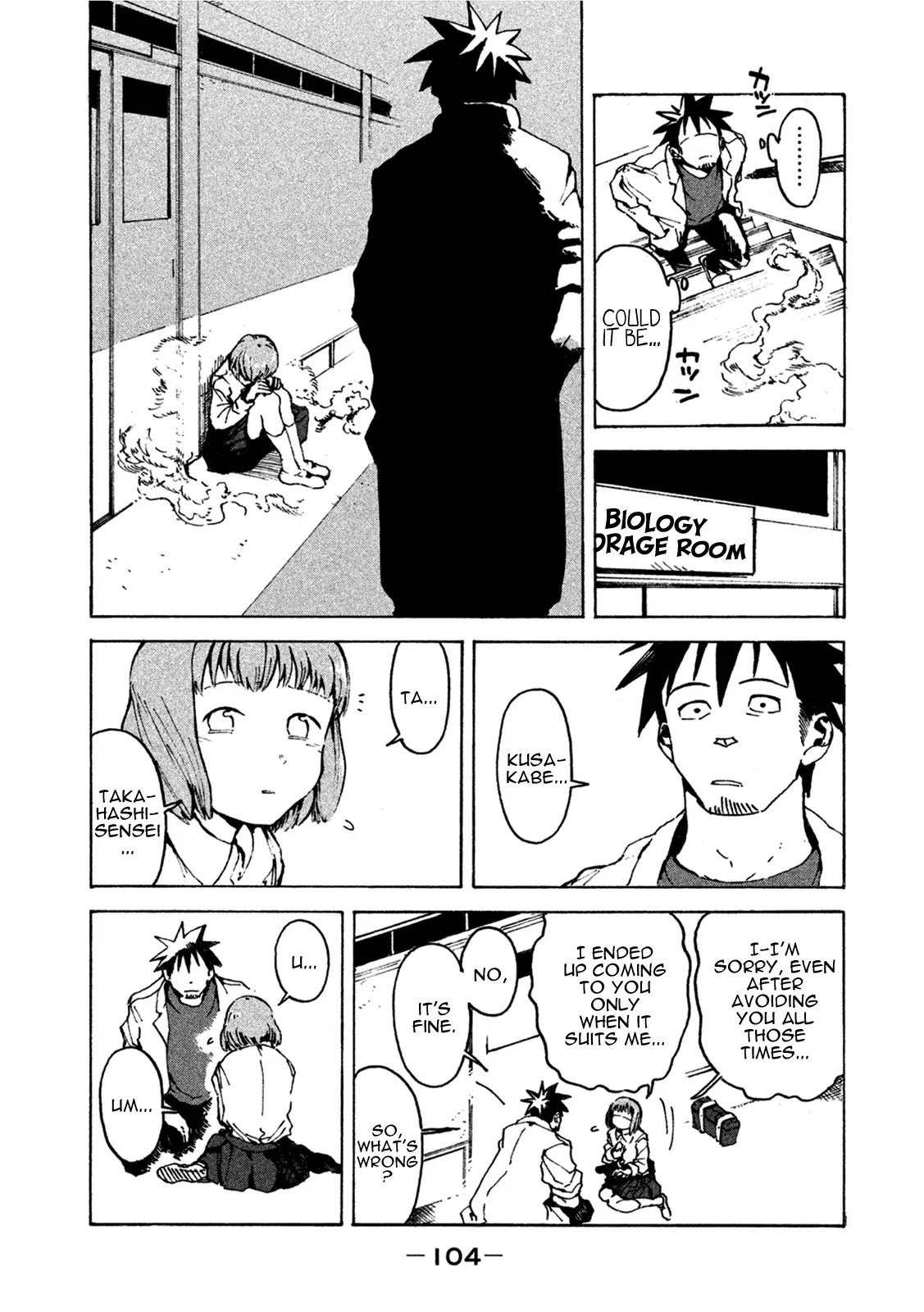 Ajin-chan wa Kataritai Chapter 7 page 8 - Chapter 7: Takahashi Tetsuo Wants to Protect