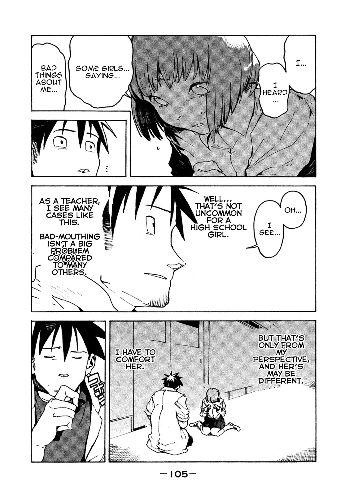 Ajin-chan wa Kataritai Chapter 7 page 9 - Chapter 7: Takahashi Tetsuo Wants to Protect