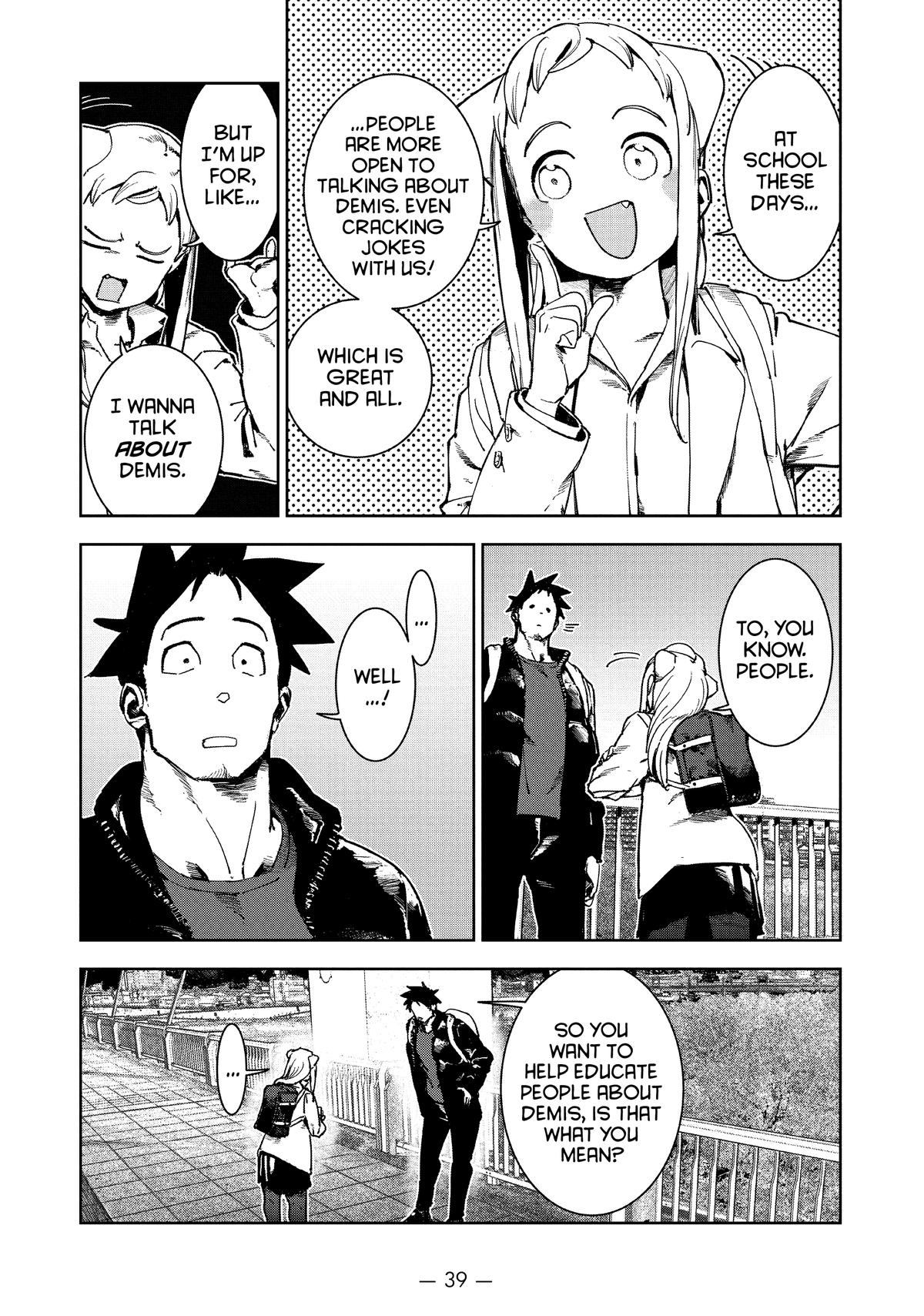 Ajin-chan wa Kataritai Chapter 70 page 11 - Chapter 70