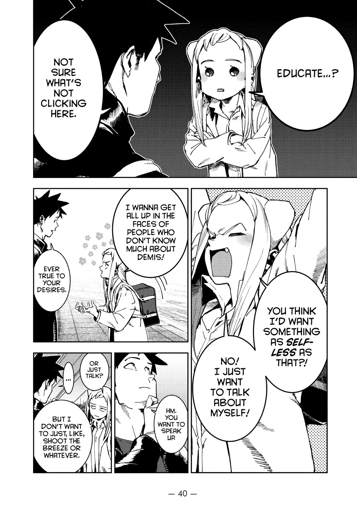Ajin-chan wa Kataritai Chapter 70 page 12 - Chapter 70