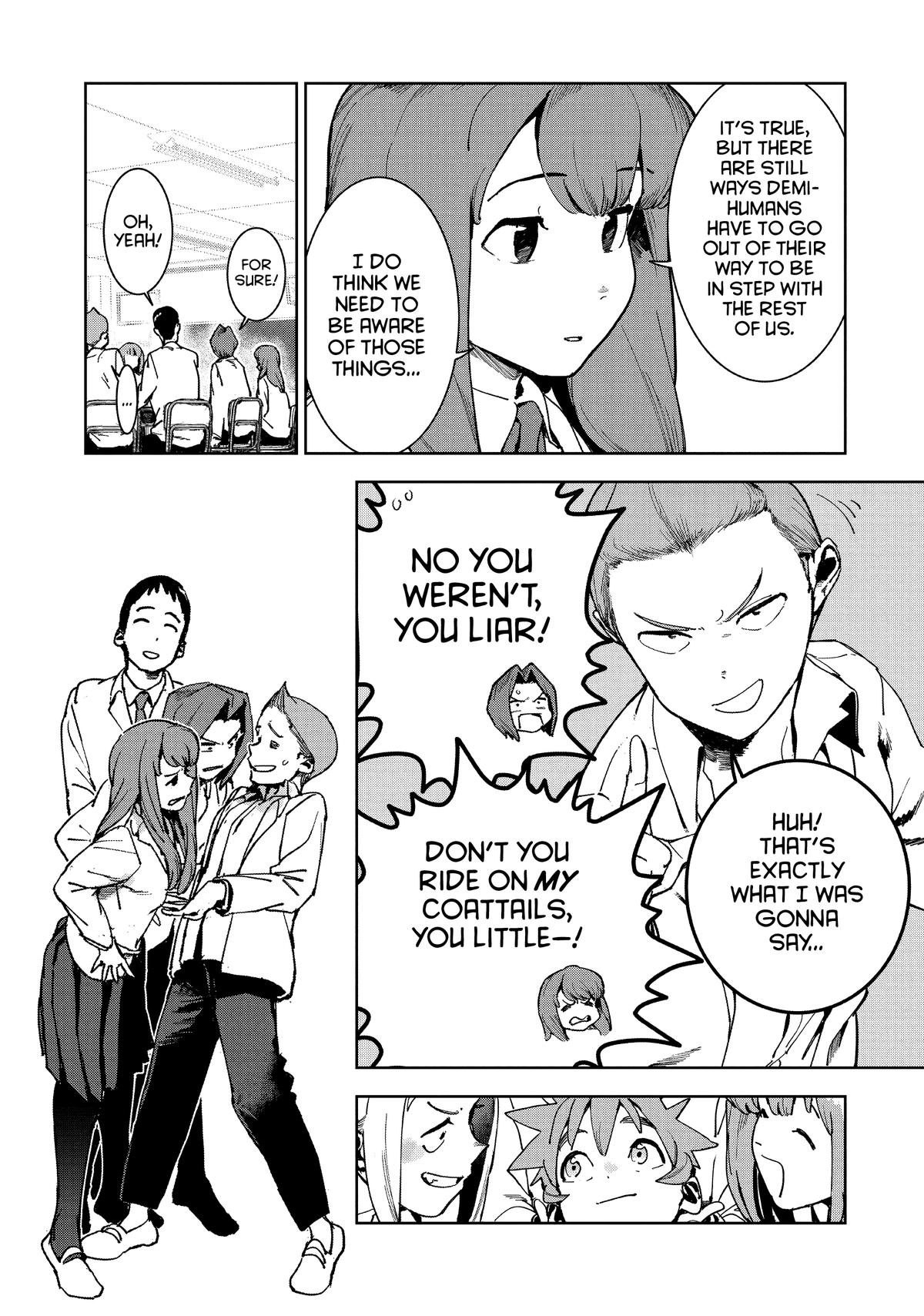 Ajin-chan wa Kataritai Chapter 73 page 14 - Chapter 73 [END]