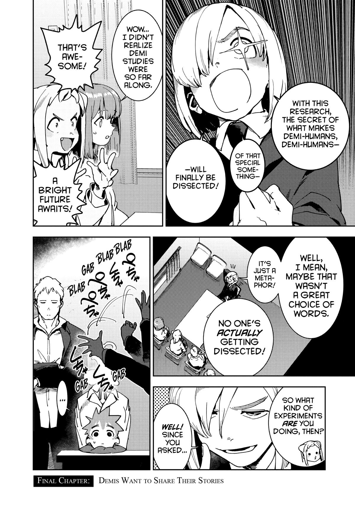 Ajin-chan wa Kataritai Chapter 73 page 2 - Chapter 73 [END]