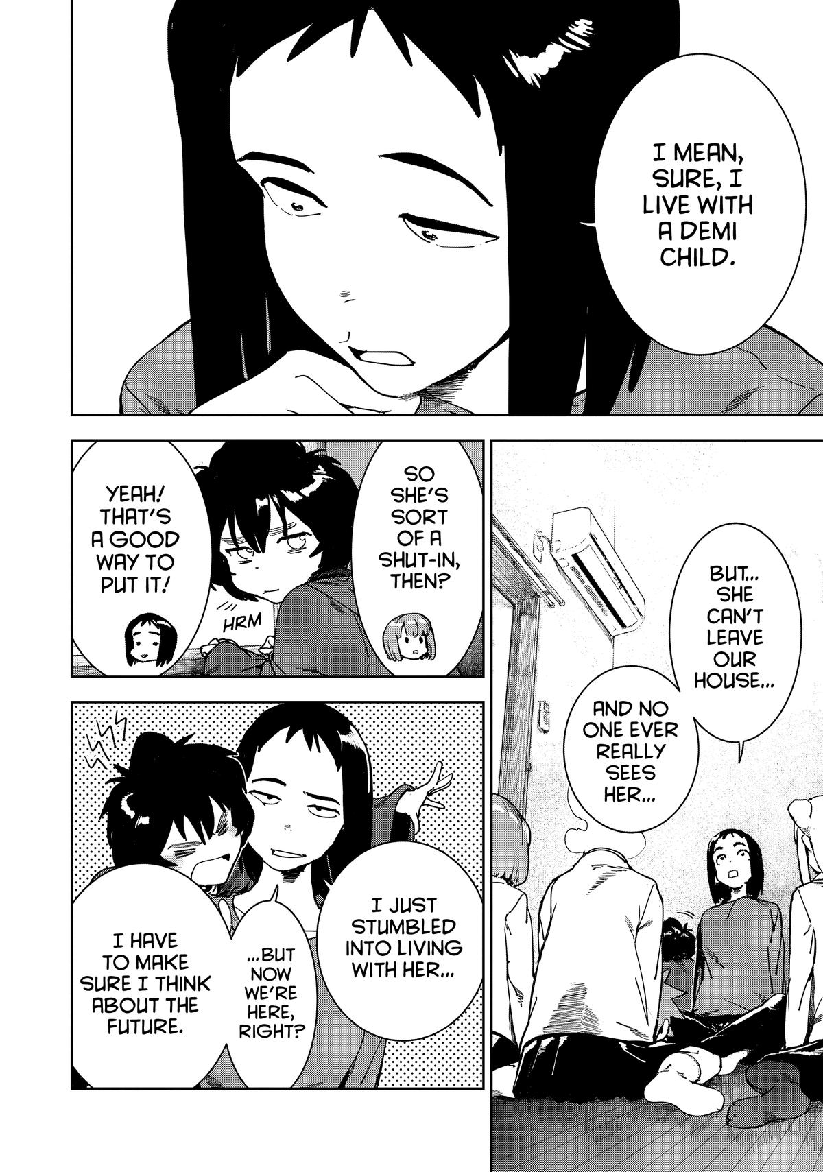 Ajin-chan wa Kataritai Chapter 73 page 4 - Chapter 73 [END]