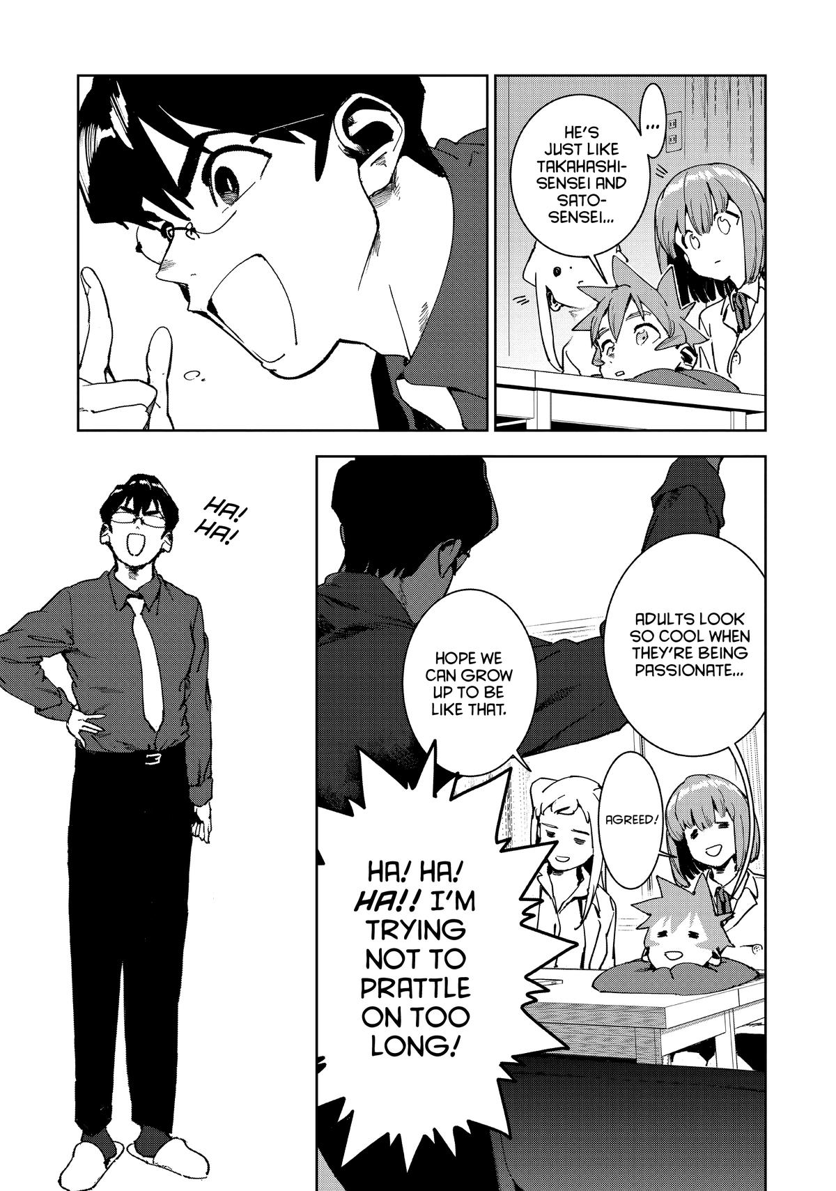 Ajin-chan wa Kataritai Chapter 73 page 9 - Chapter 73 [END]