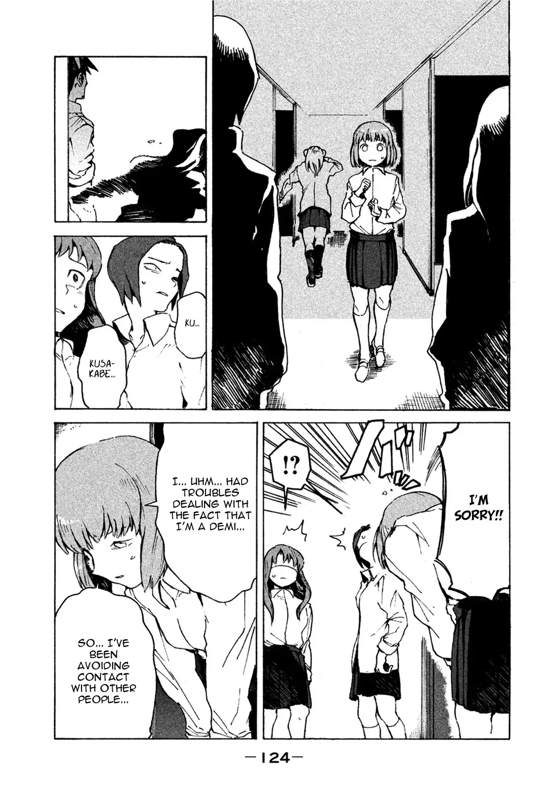 Ajin-chan wa Kataritai Chapter 8 page 12 - Chapter 8: Takanashi Hikari Wants to Talk