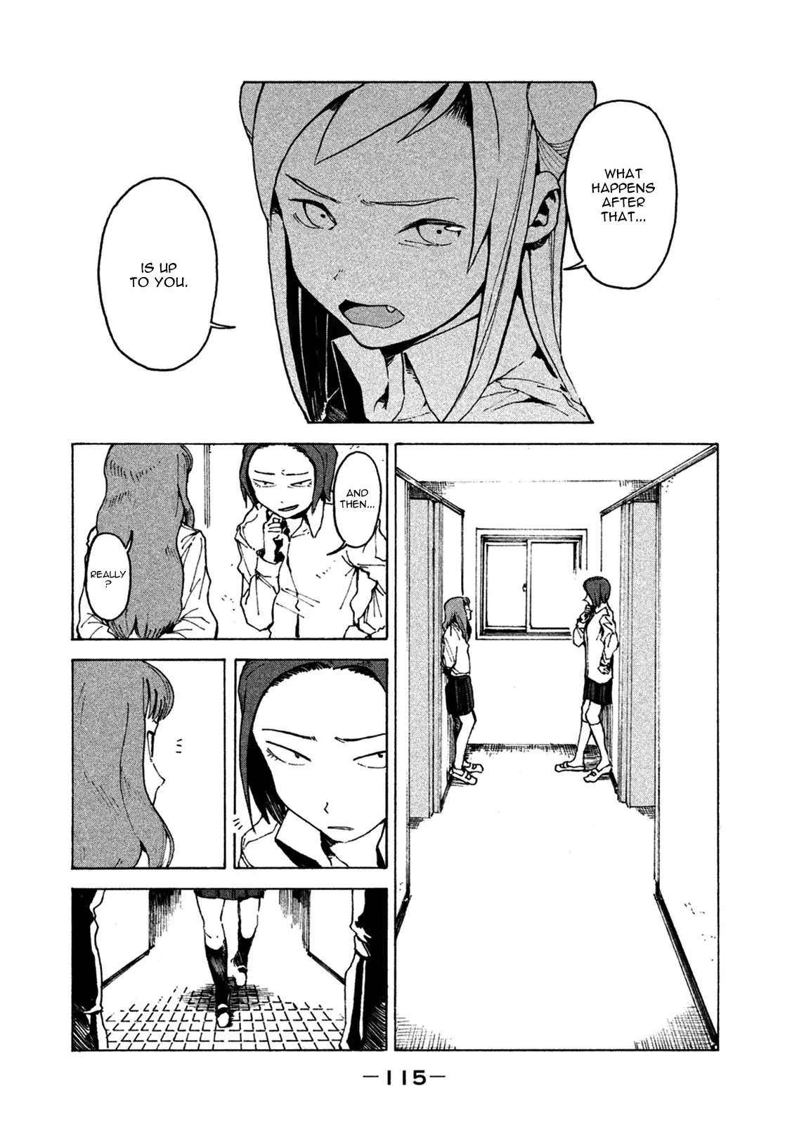 Ajin-chan wa Kataritai Chapter 8 page 3 - Chapter 8: Takanashi Hikari Wants to Talk