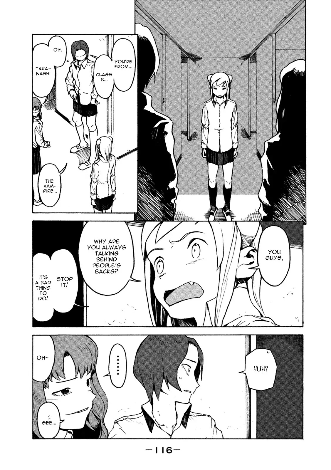 Ajin-chan wa Kataritai Chapter 8 page 4 - Chapter 8: Takanashi Hikari Wants to Talk