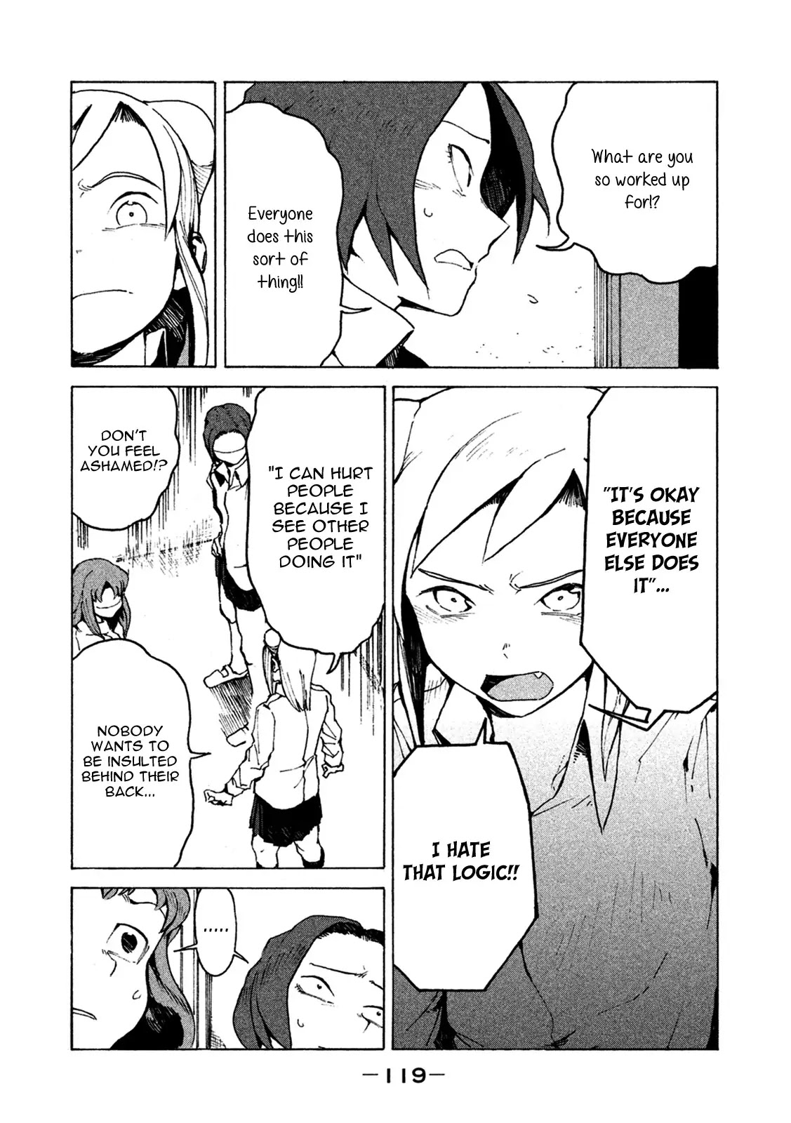 Ajin-chan wa Kataritai Chapter 8 page 7 - Chapter 8: Takanashi Hikari Wants to Talk