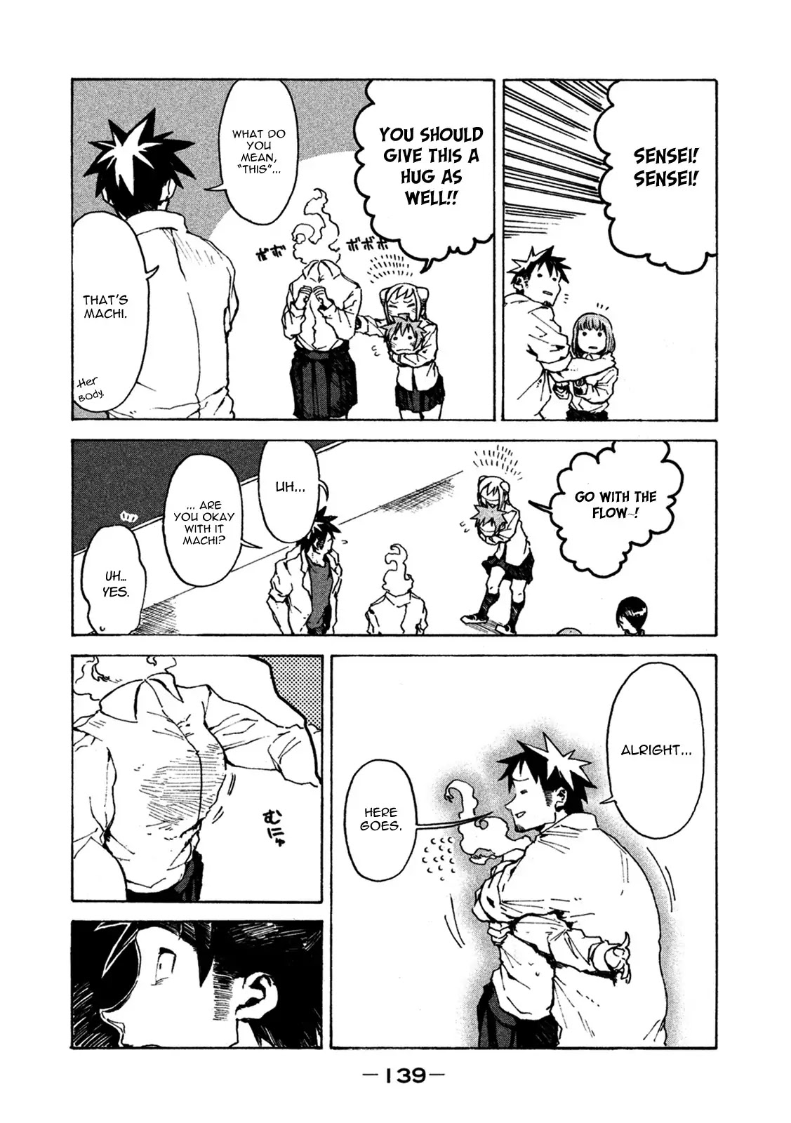 Ajin-chan wa Kataritai Chapter 9 page 11 - Chapter 9: Demi-chan Wants a Hug