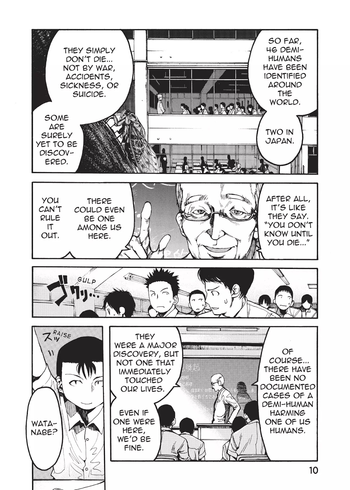 Ajin Chapter 1 page 11 - Chapter 1: Vol.1 File 1: Detection and Subsequent Actions