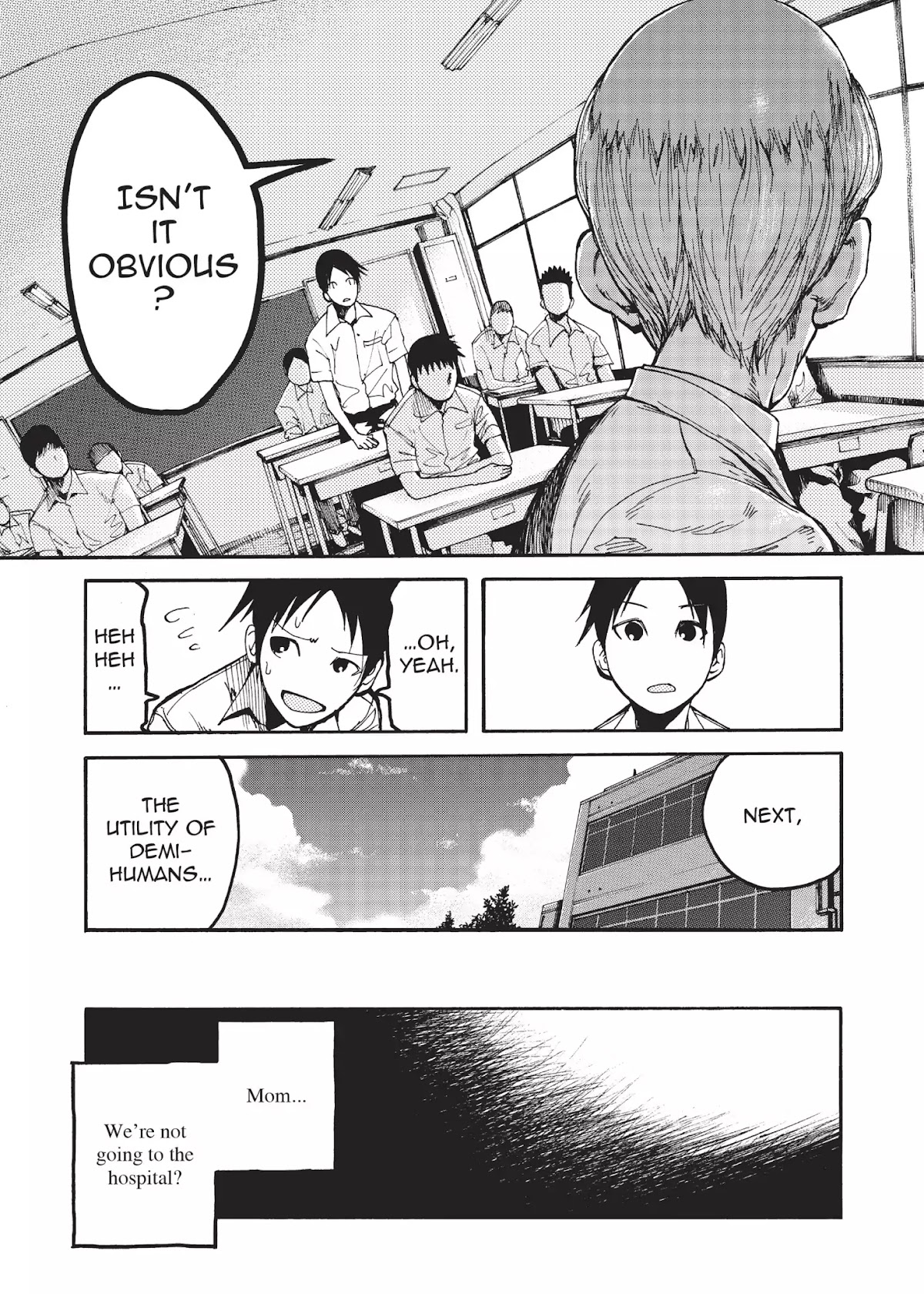 Ajin Chapter 1 page 14 - Chapter 1: Vol.1 File 1: Detection and Subsequent Actions