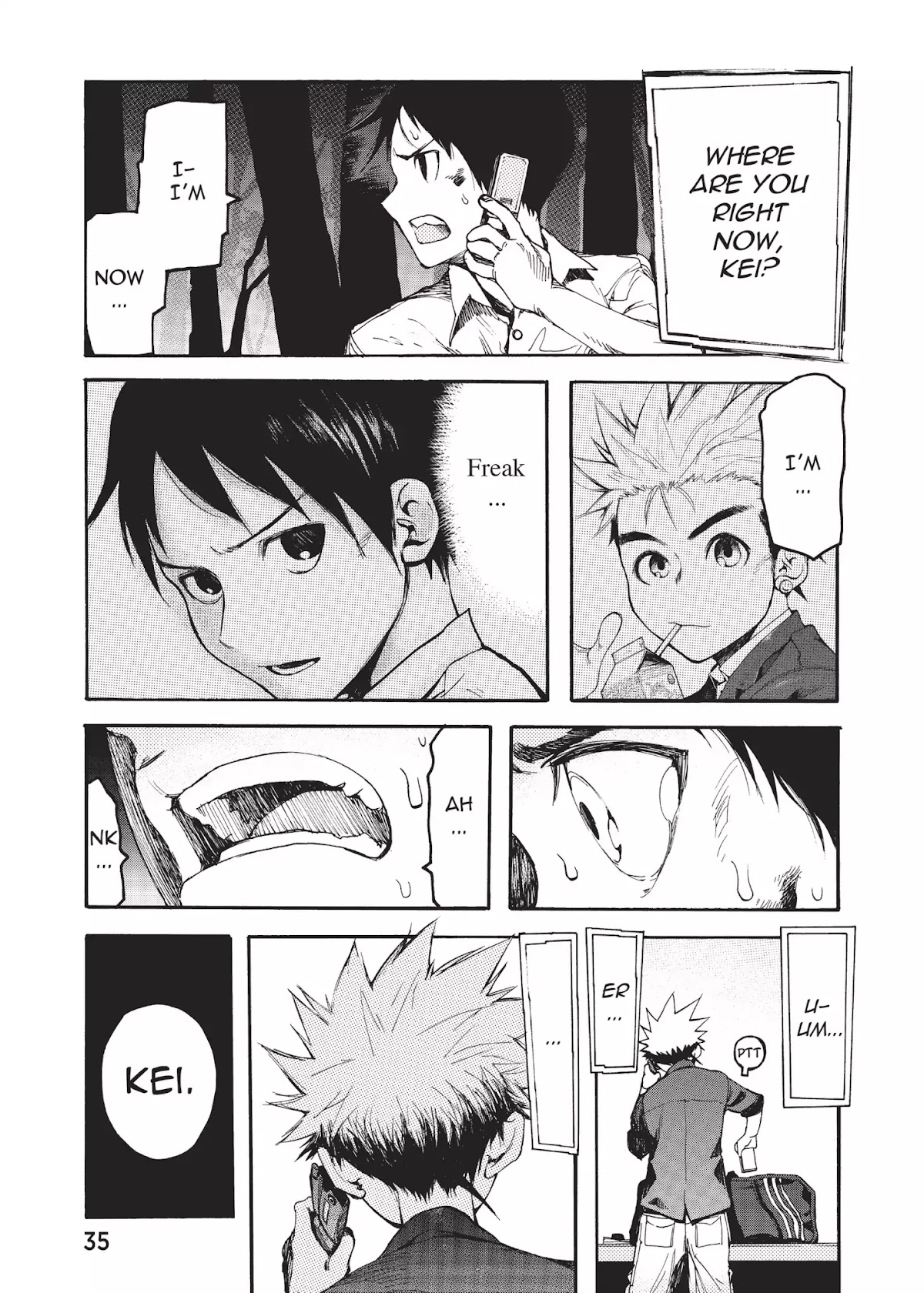 Ajin Chapter 1 page 35 - Chapter 1: Vol.1 File 1: Detection and Subsequent Actions