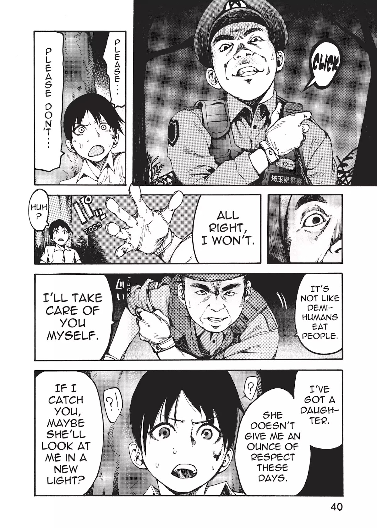 Ajin Chapter 1 page 40 - Chapter 1: Vol.1 File 1: Detection and Subsequent Actions