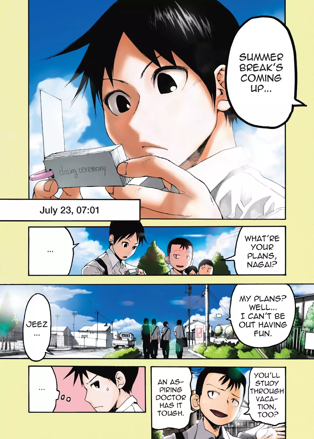 Ajin Chapter 1 page 5 - Chapter 1: Vol.1 File 1: Detection and Subsequent Actions