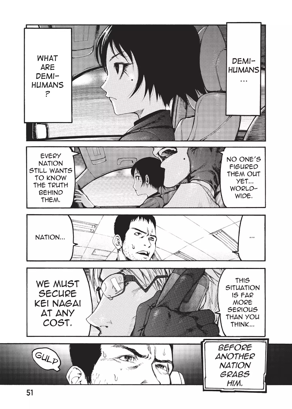 Ajin Chapter 1 page 50 - Chapter 1: Vol.1 File 1: Detection and Subsequent Actions