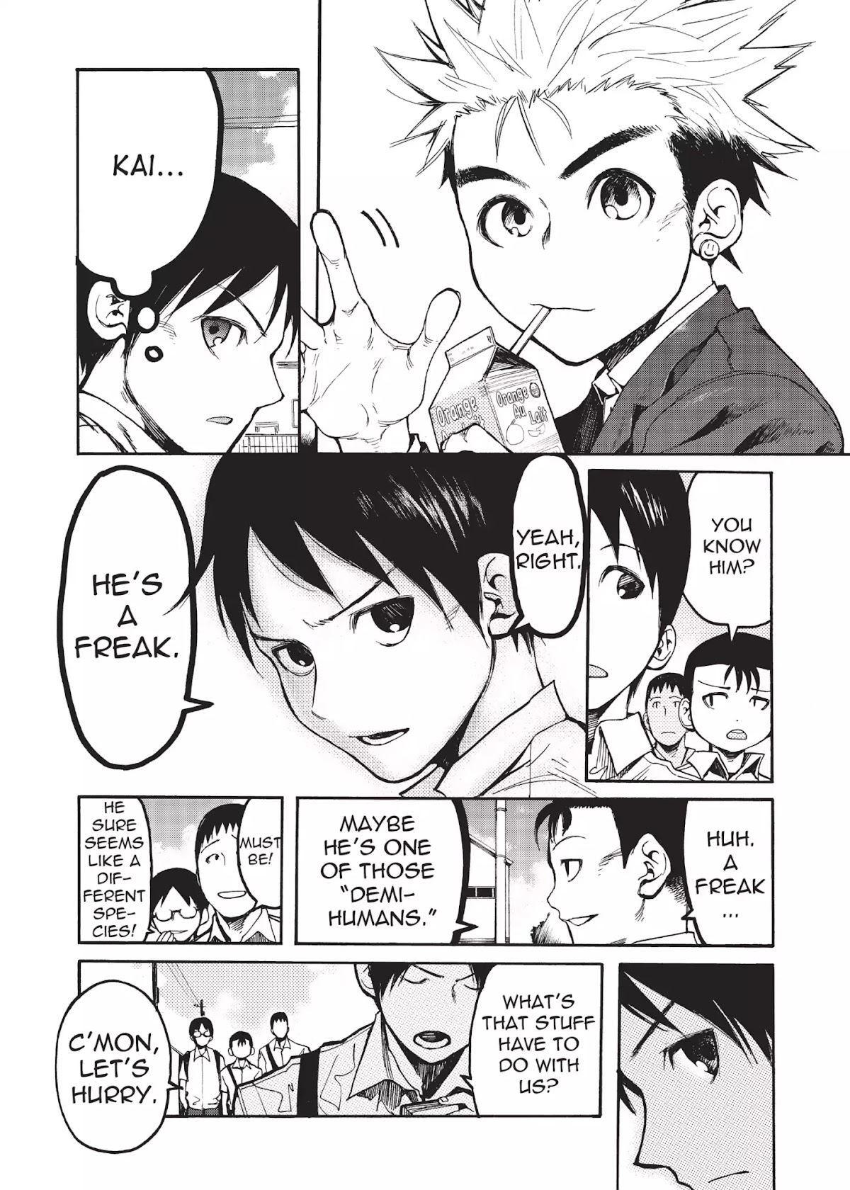 Ajin Chapter 1 page 7 - Chapter 1: Vol.1 File 1: Detection and Subsequent Actions