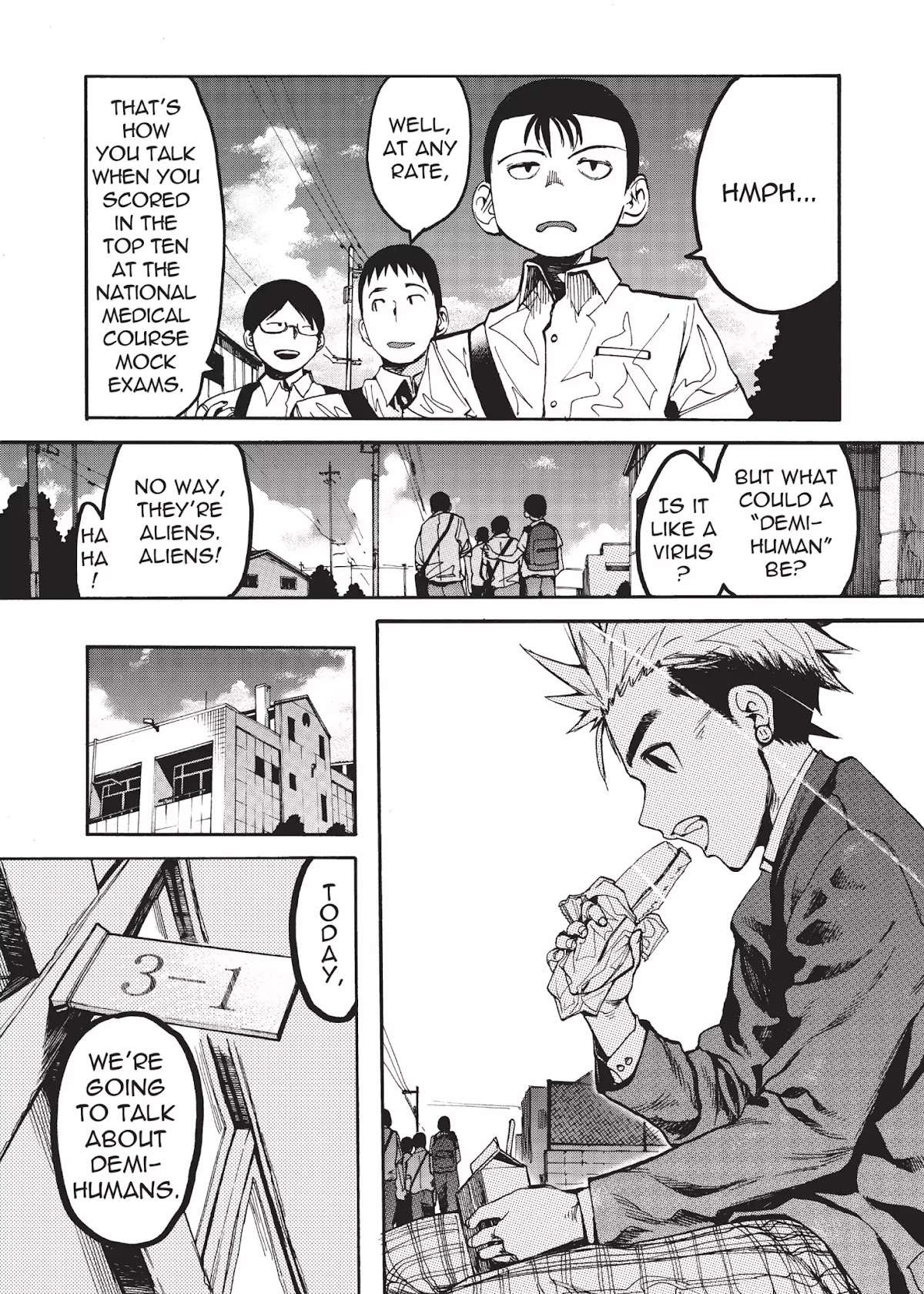 Ajin Chapter 1 page 8 - Chapter 1: Vol.1 File 1: Detection and Subsequent Actions