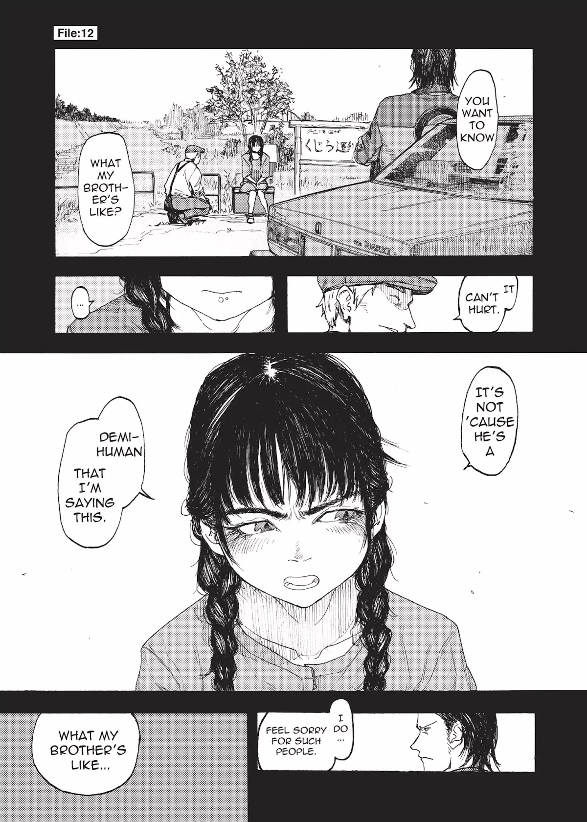 Ajin Chapter 12 page 1 - Chapter 12: Vol.3 File 12: The Real Kei Nagai 3