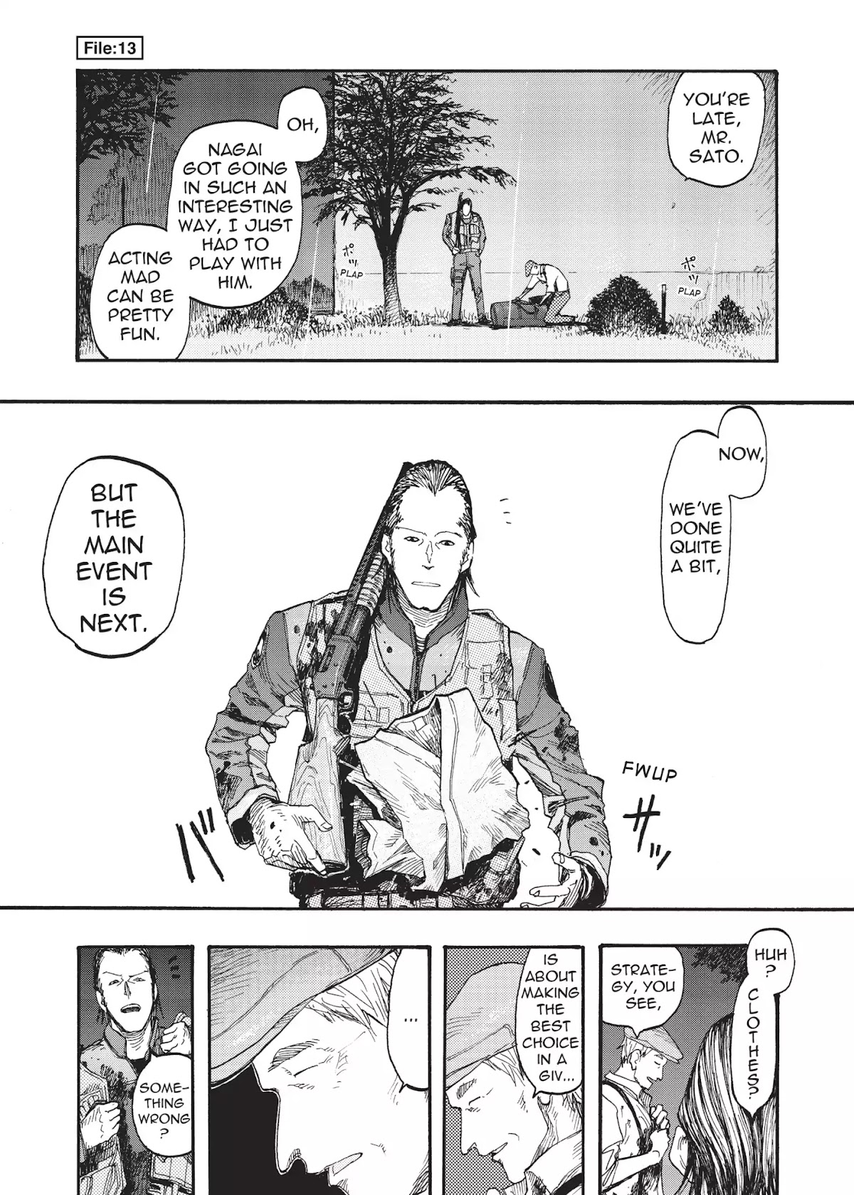 Ajin Chapter 13 page 1 - Chapter 13: Vol.3 File 13: Op A