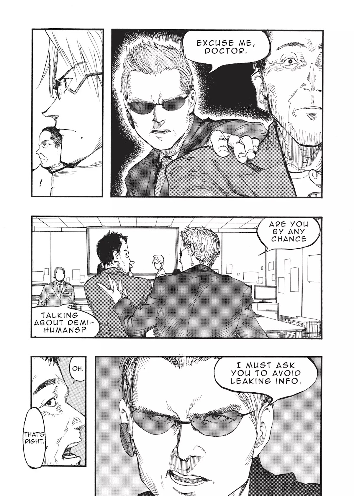 Ajin Chapter 14 page 15 - Chapter 14: Vol.3 File 14: Backstage