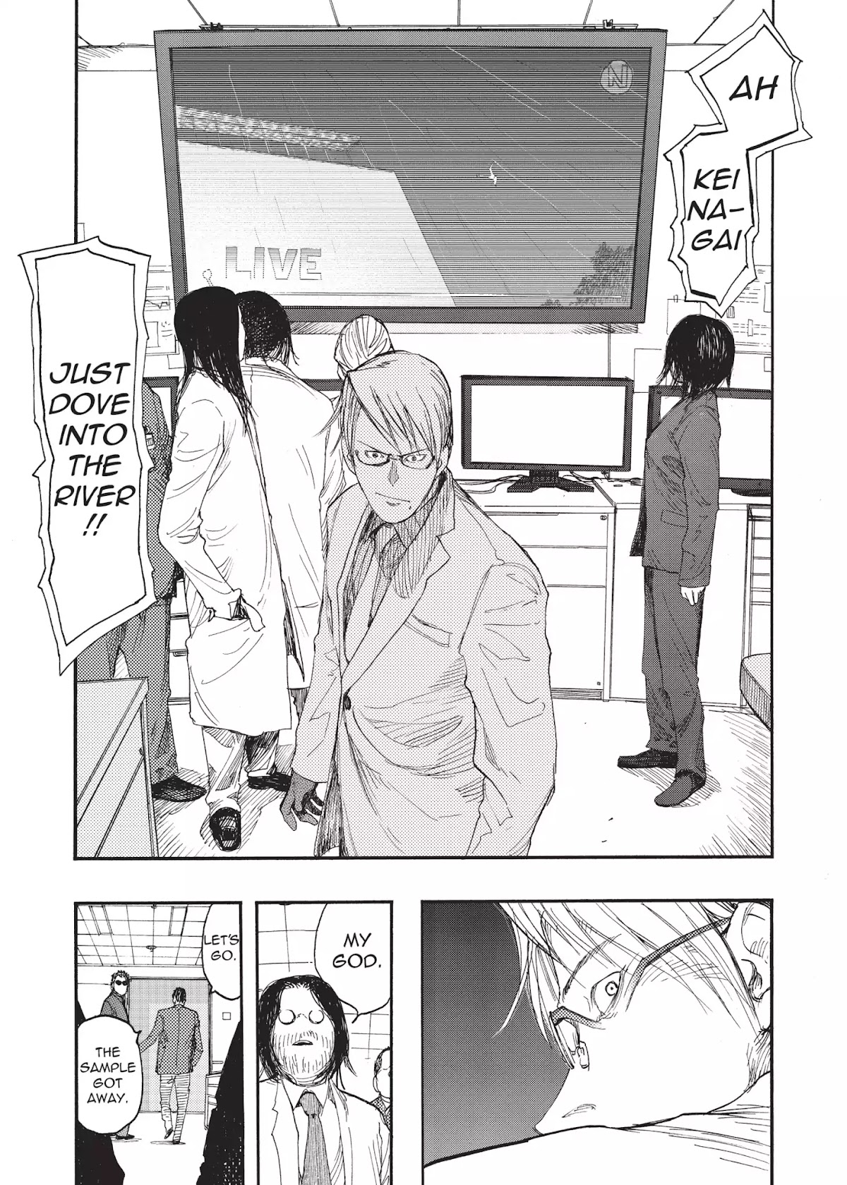 Ajin Chapter 14 page 17 - Chapter 14: Vol.3 File 14: Backstage