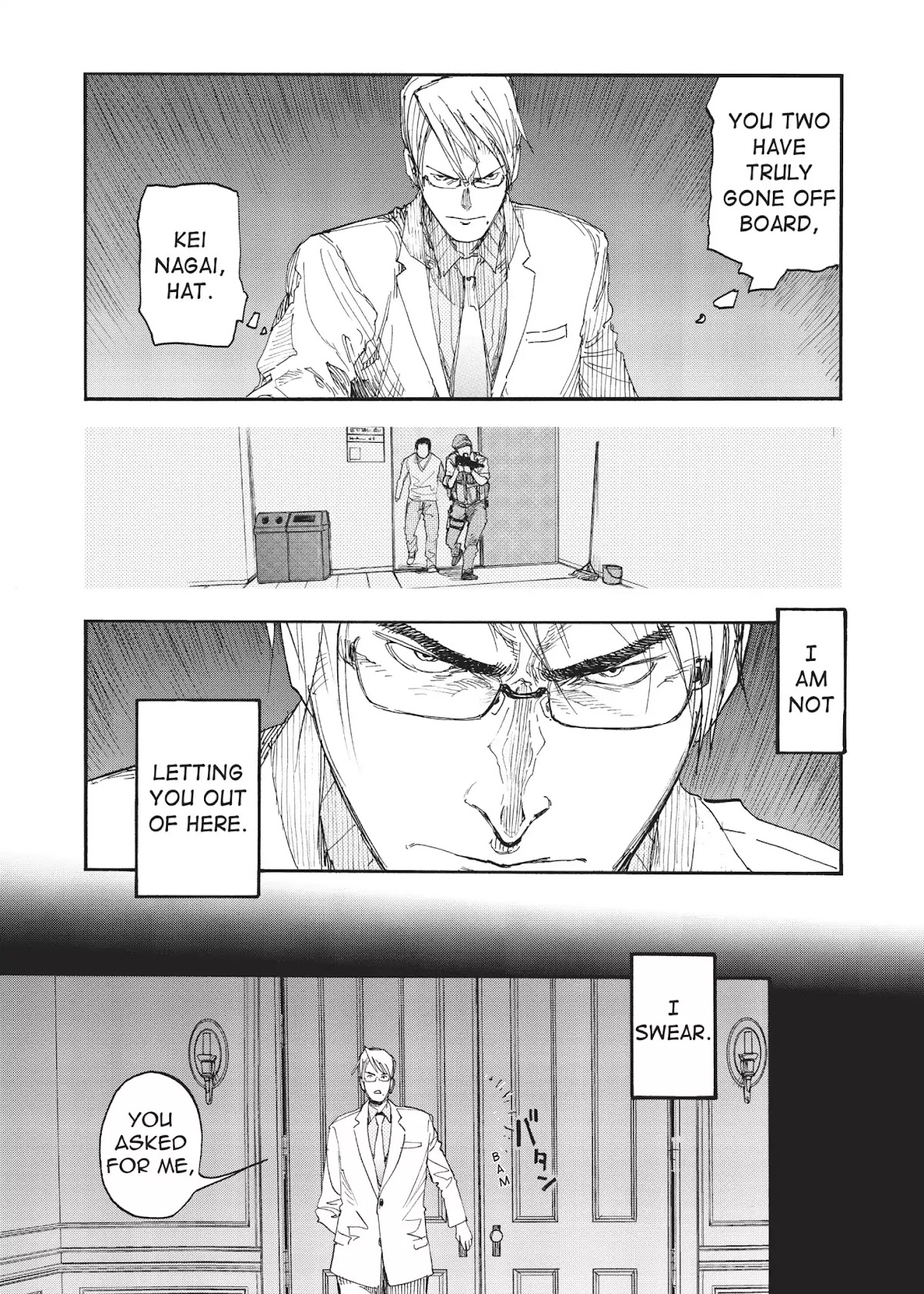 Ajin Chapter 14 page 4 - Chapter 14: Vol.3 File 14: Backstage