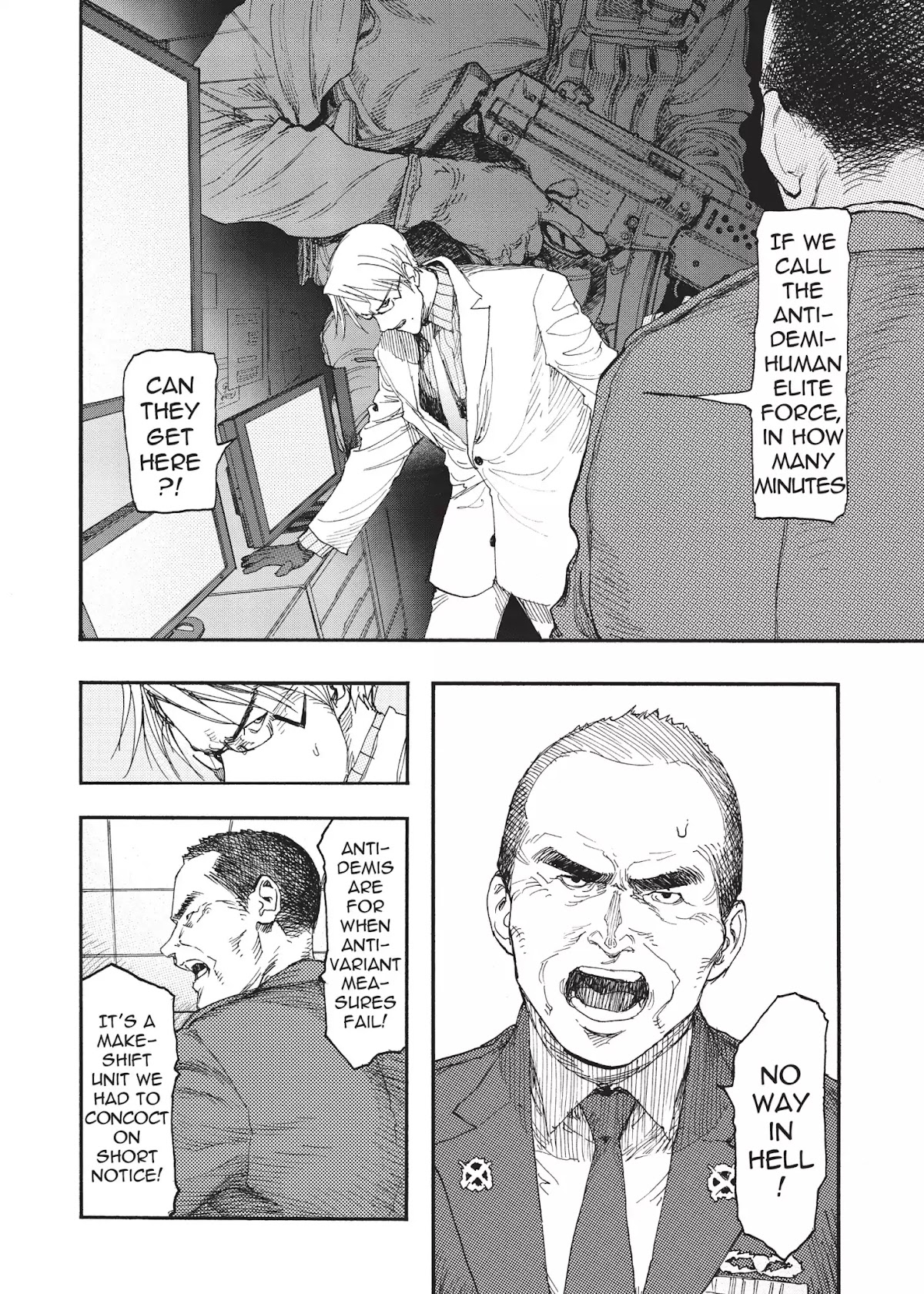 Ajin Chapter 14 page 8 - Chapter 14: Vol.3 File 14: Backstage