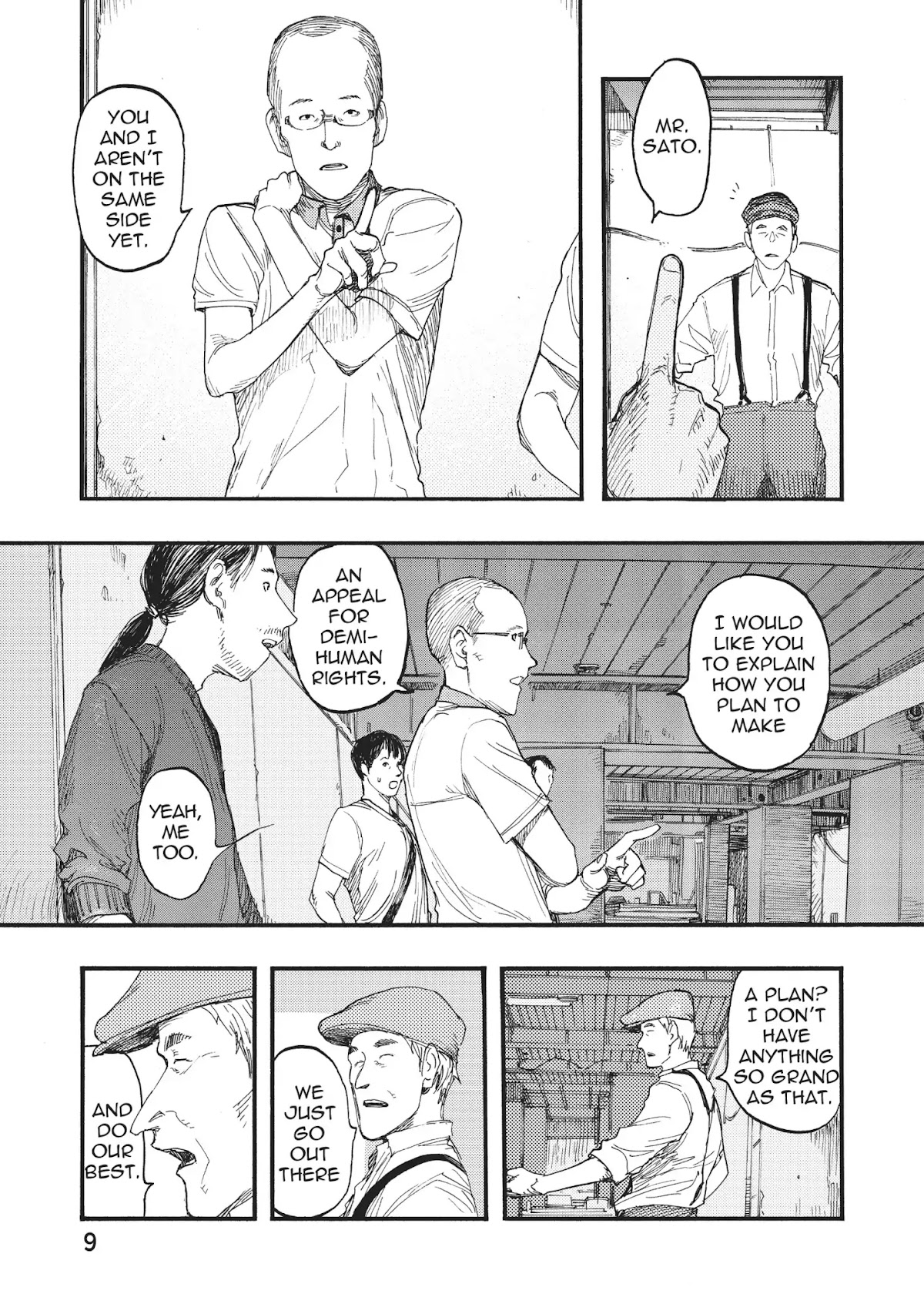 Ajin Chapter 15 page 10 - Chapter 15: Vol.4 File 15: Fighter