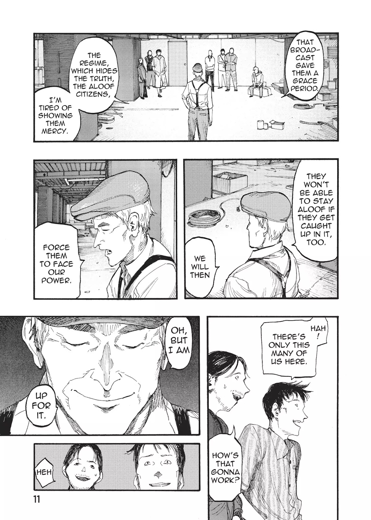 Ajin Chapter 15 page 12 - Chapter 15: Vol.4 File 15: Fighter