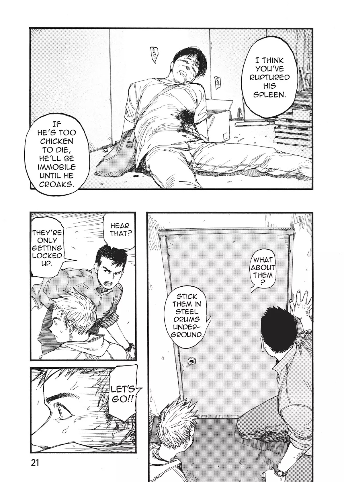 Ajin Chapter 15 page 21 - Chapter 15: Vol.4 File 15: Fighter