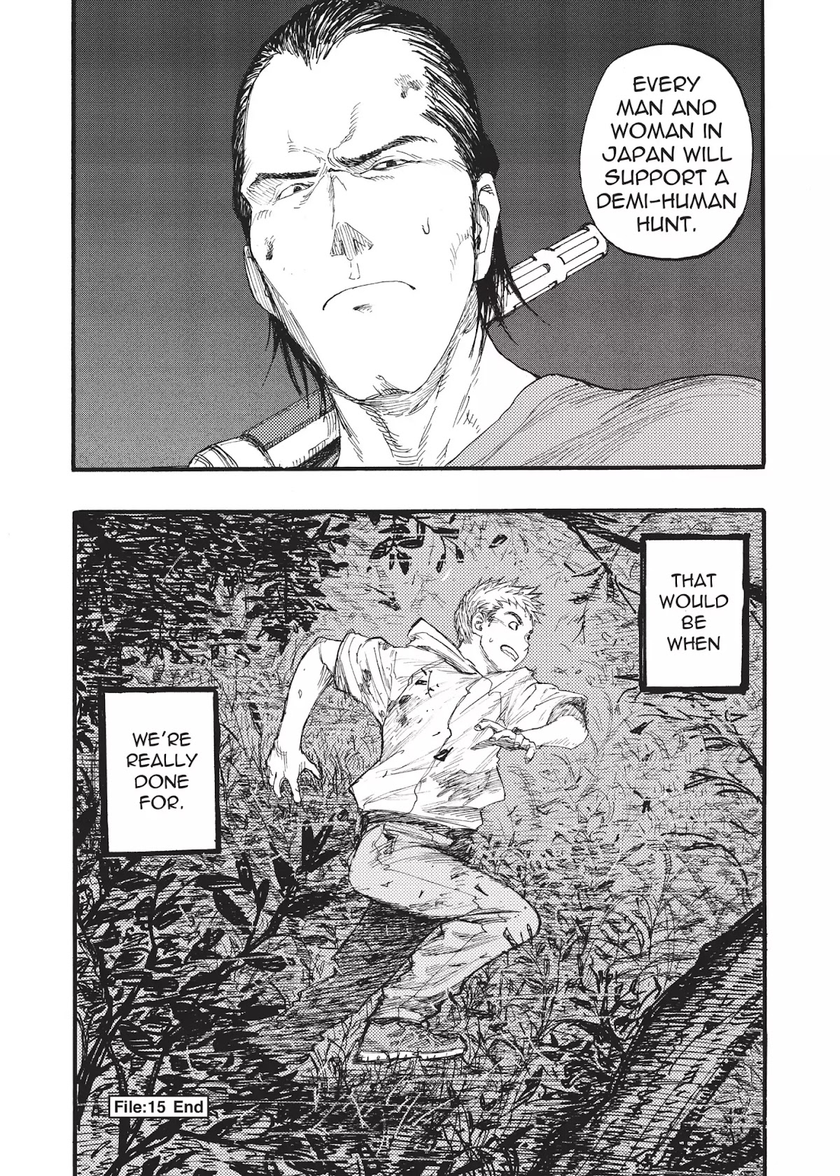 Ajin Chapter 15 page 38 - Chapter 15: Vol.4 File 15: Fighter