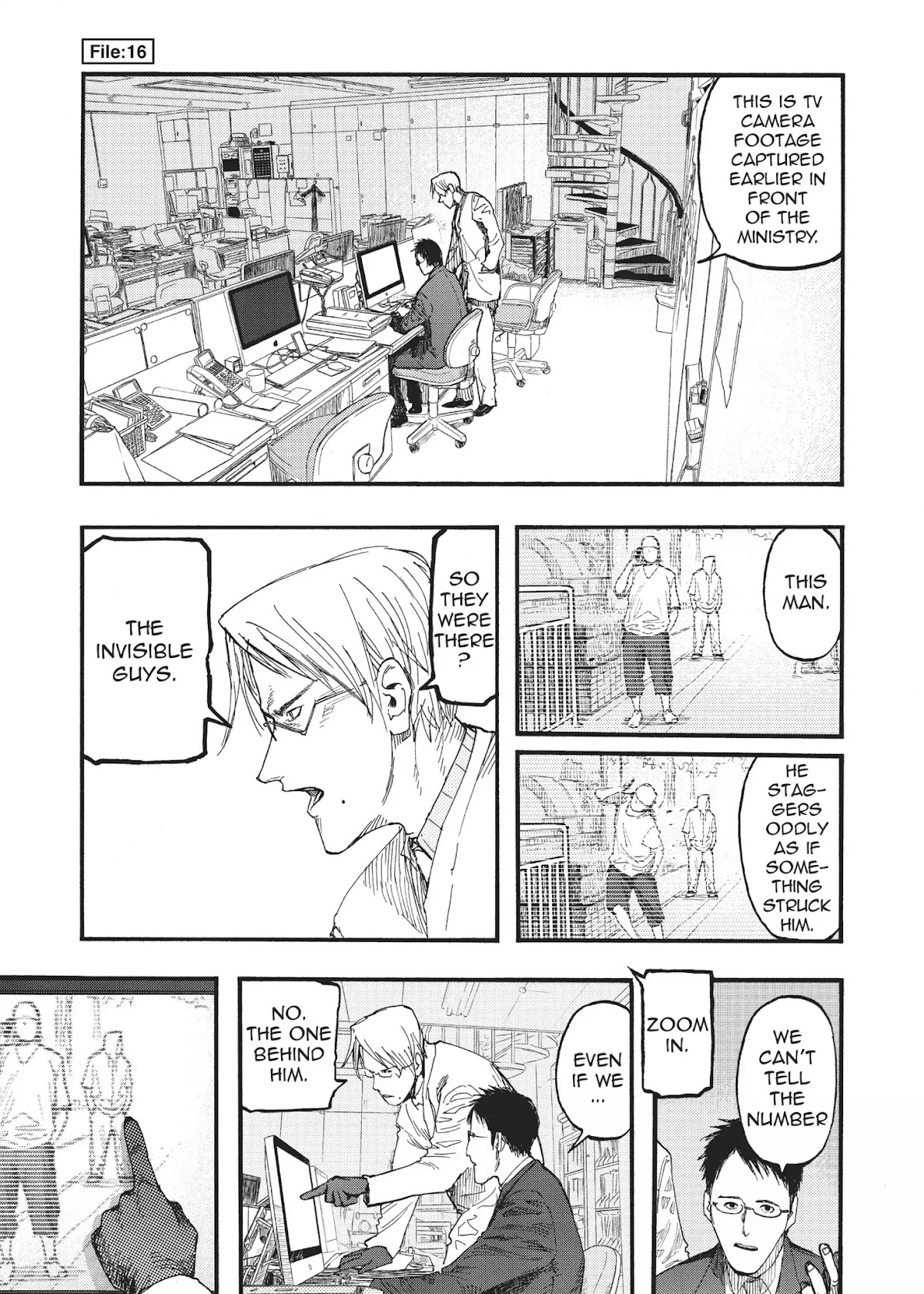 Ajin Chapter 16 page 1 - Chapter 16: Vol.4 File 16: The Fugitive