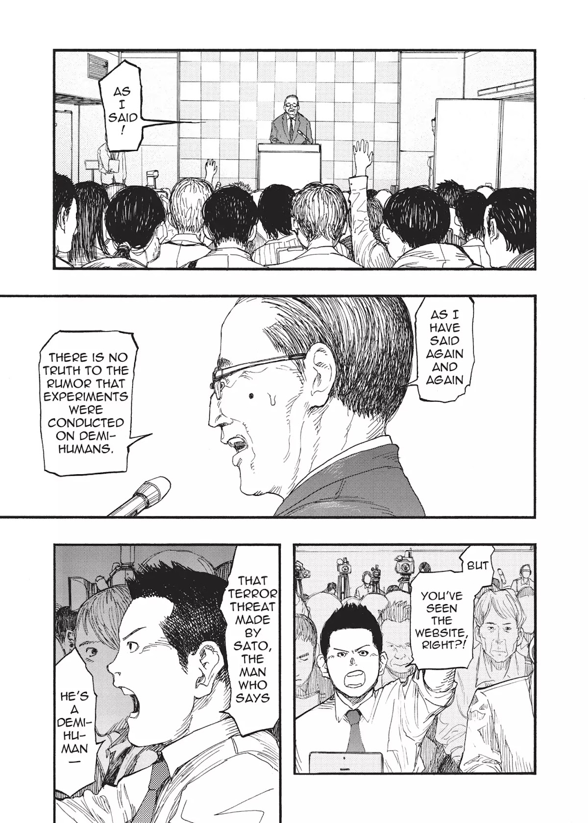 Ajin Chapter 18 page 3 - Chapter 18: Vol.4 File 18: Fringe