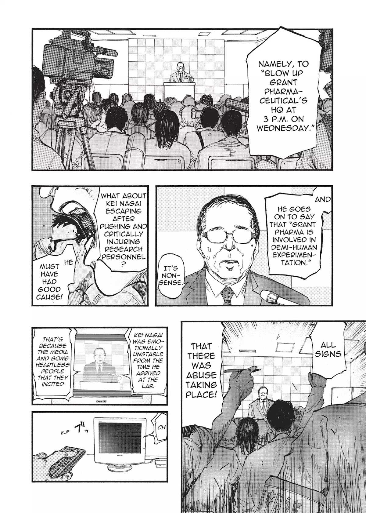 Ajin Chapter 18 page 4 - Chapter 18: Vol.4 File 18: Fringe