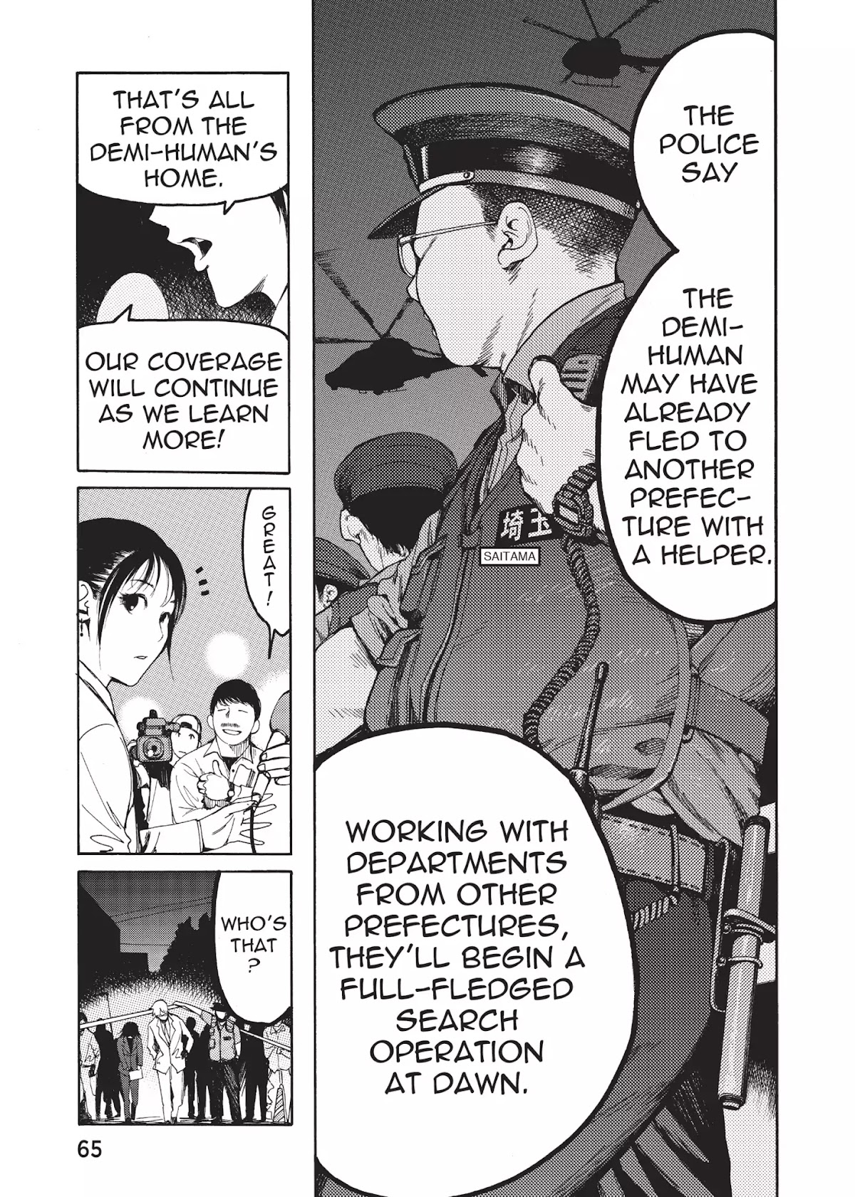 Ajin Chapter 2 page 10 - Chapter 2: Vol.1 File 2: First Day, Midnight Phenomenon