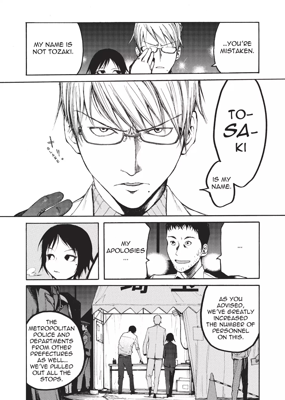 Ajin Chapter 2 page 12 - Chapter 2: Vol.1 File 2: First Day, Midnight Phenomenon