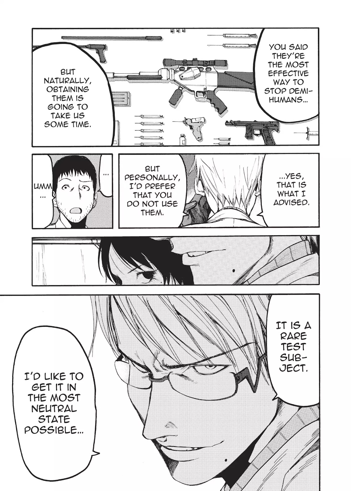 Ajin Chapter 2 page 14 - Chapter 2: Vol.1 File 2: First Day, Midnight Phenomenon