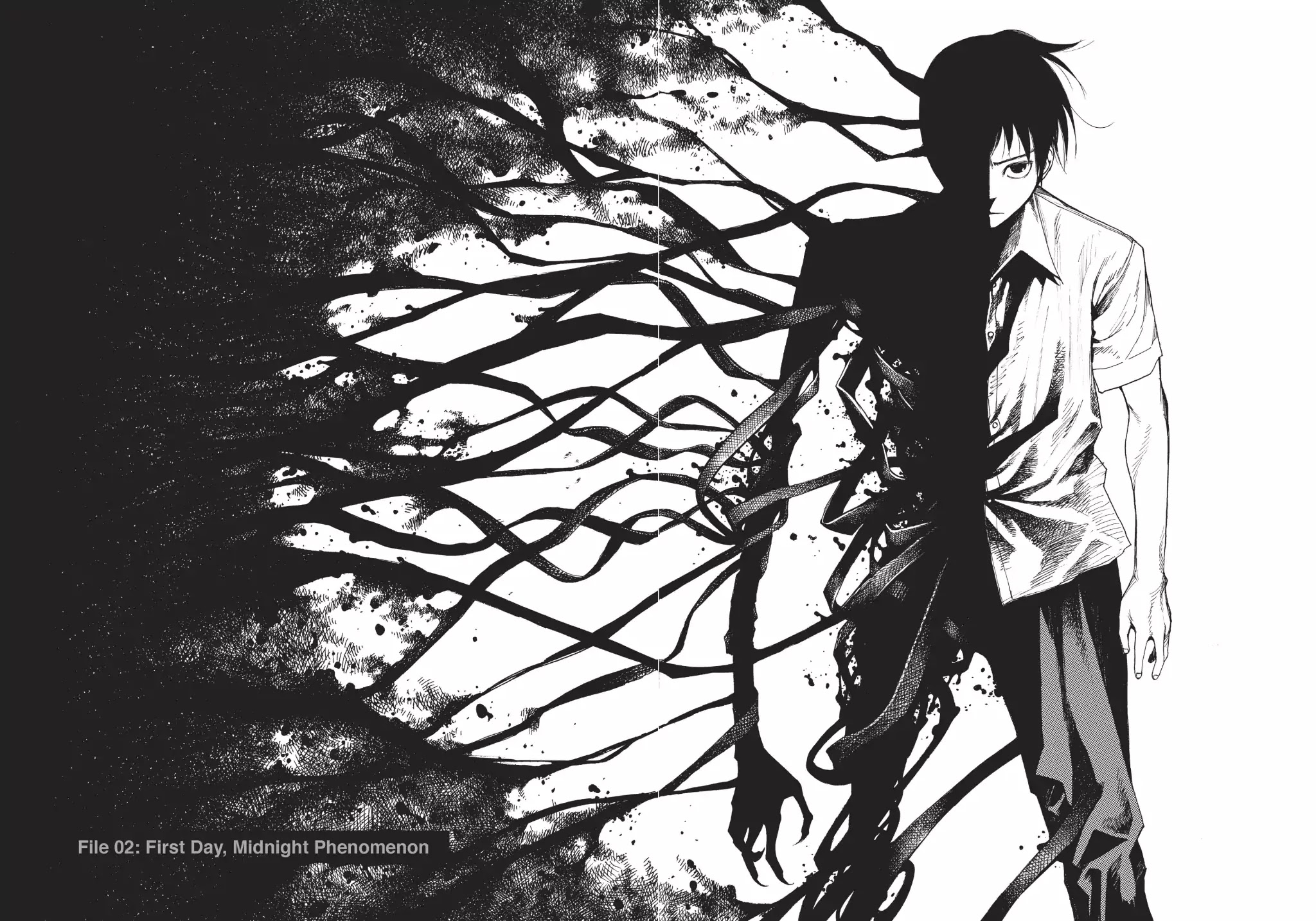 Ajin Chapter 2 page 2 - Chapter 2: Vol.1 File 2: First Day, Midnight Phenomenon