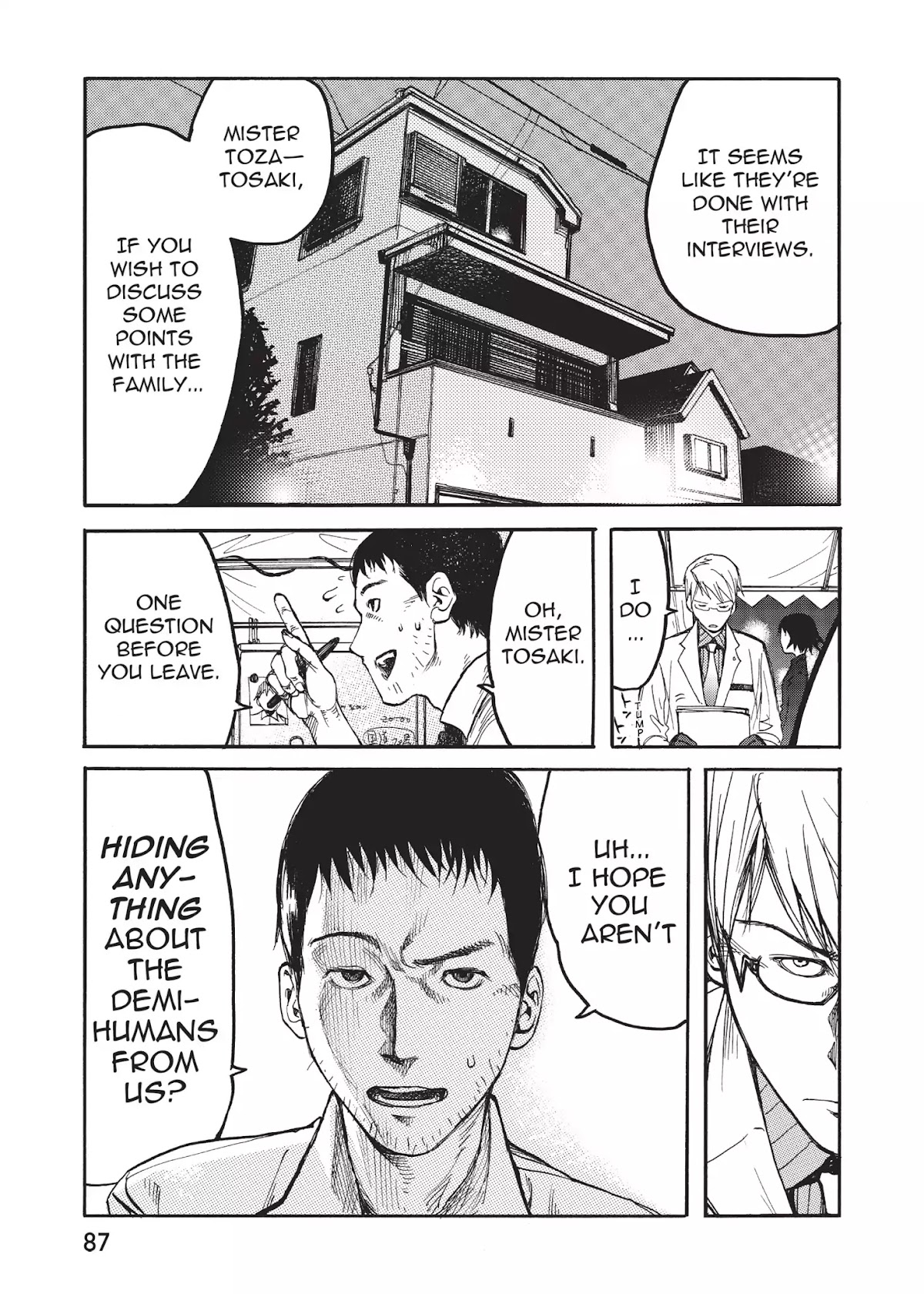 Ajin Chapter 2 page 31 - Chapter 2: Vol.1 File 2: First Day, Midnight Phenomenon