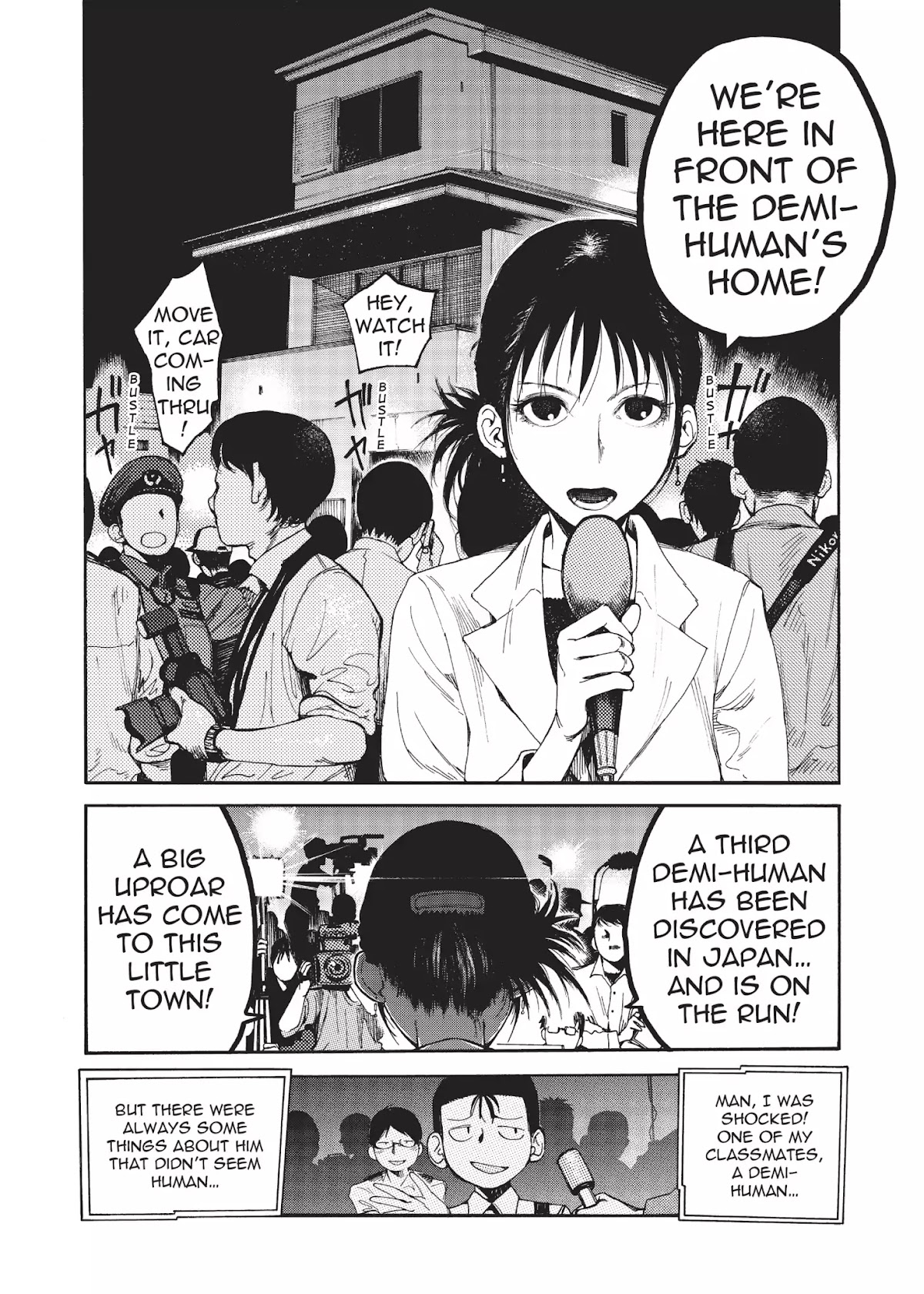 Ajin Chapter 2 page 9 - Chapter 2: Vol.1 File 2: First Day, Midnight Phenomenon