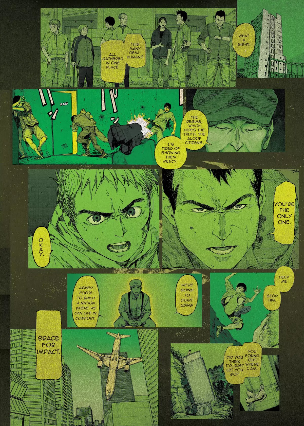 Ajin Chapter 20 page 4 - Chapter 20: Vol.5 File 20: Sucker Punch