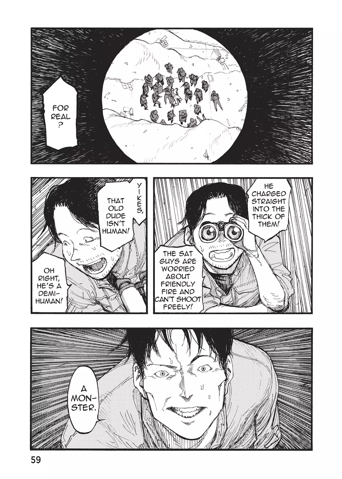 Ajin Chapter 21 page 33 - Chapter 21: Vol.5 File 21: Battlefield: Bad Company